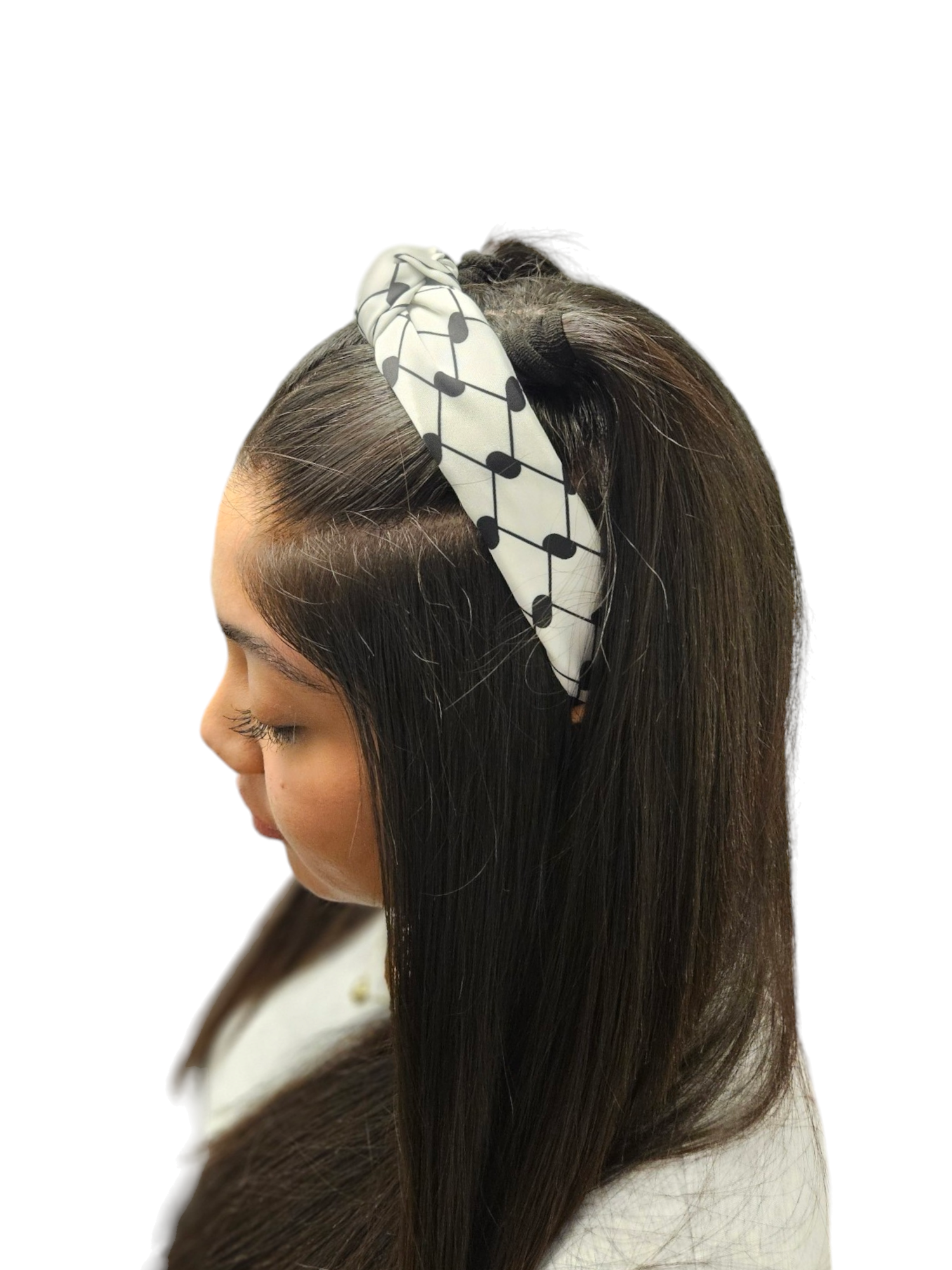 Keffiyeh knotted Headband Hatta