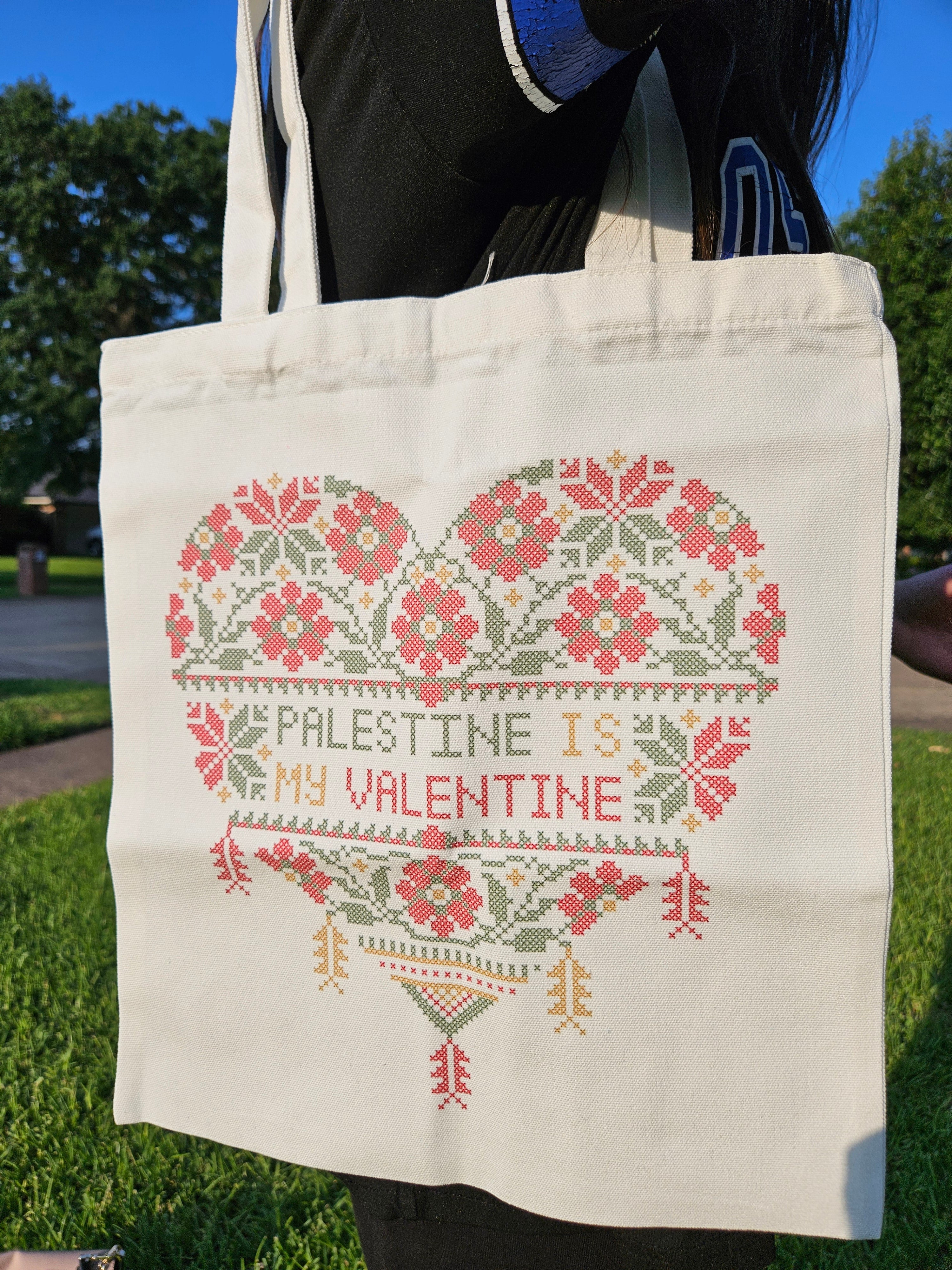 Palestine Canvas Tote Bags - 6 Unique Styles to Choose From
