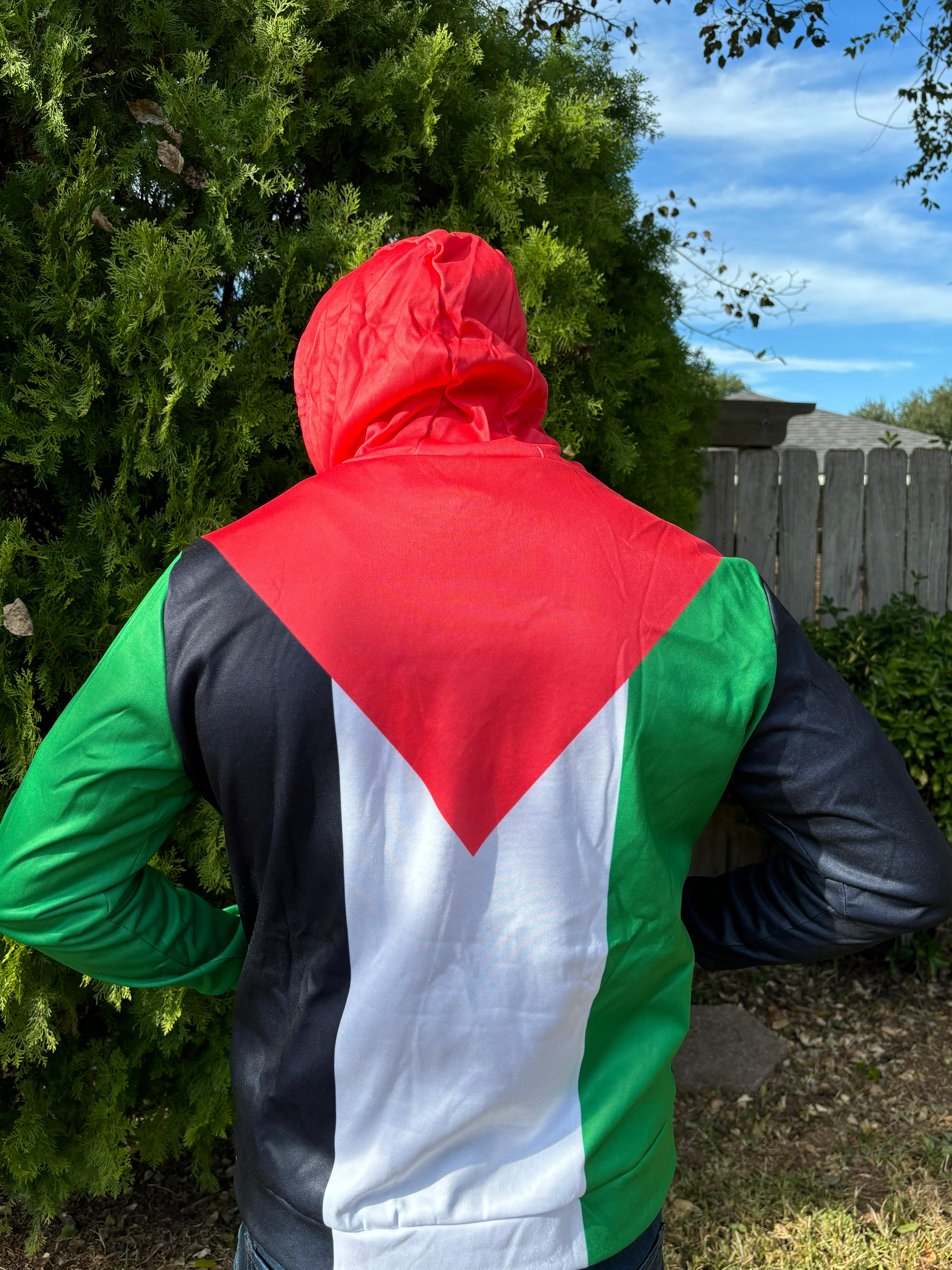 Palestine Flag Hoodie