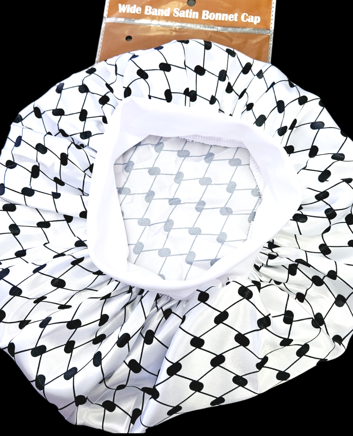 Keffiyeh Hatta Bonnet Hair Cover - Habibi Heritage