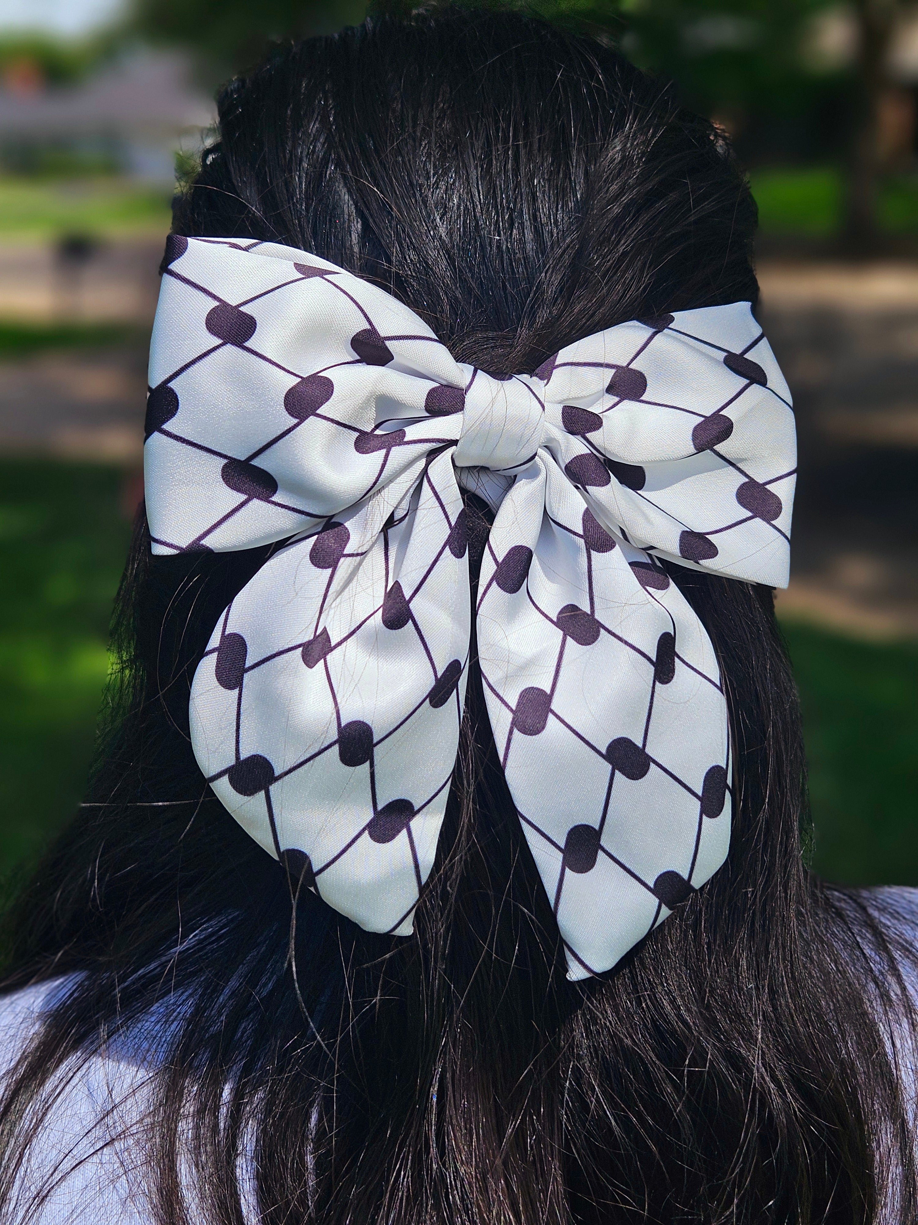 Keffiyeh Hatta Scrunchie Hair Tie Accessory