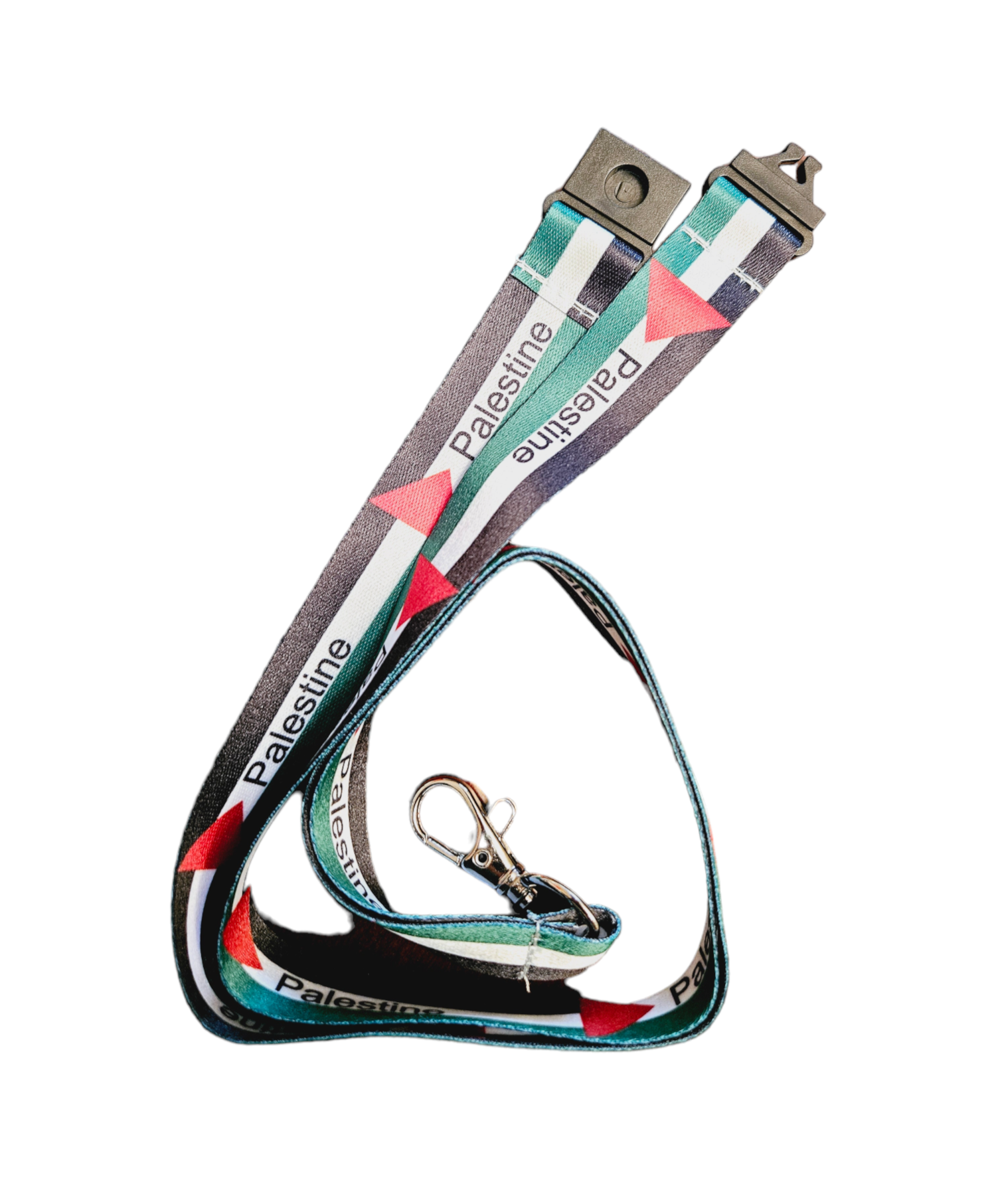 Lanyard - Palestine or Keffiyeh Key Holder / Badge Holder / ID Holder - Habibi Heritage