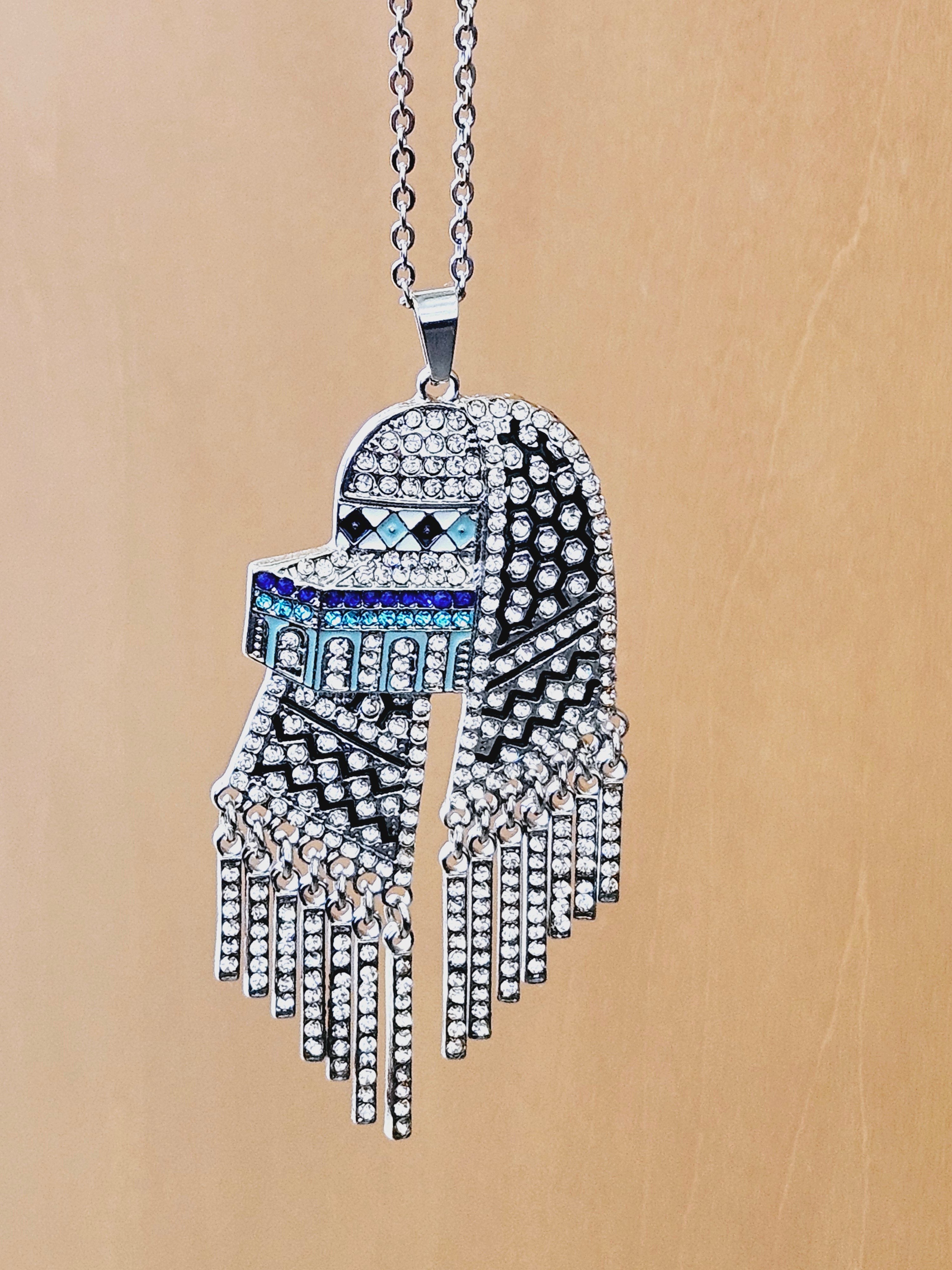 Aqsa Keffiyeh Necklace - Habibi Heritage
