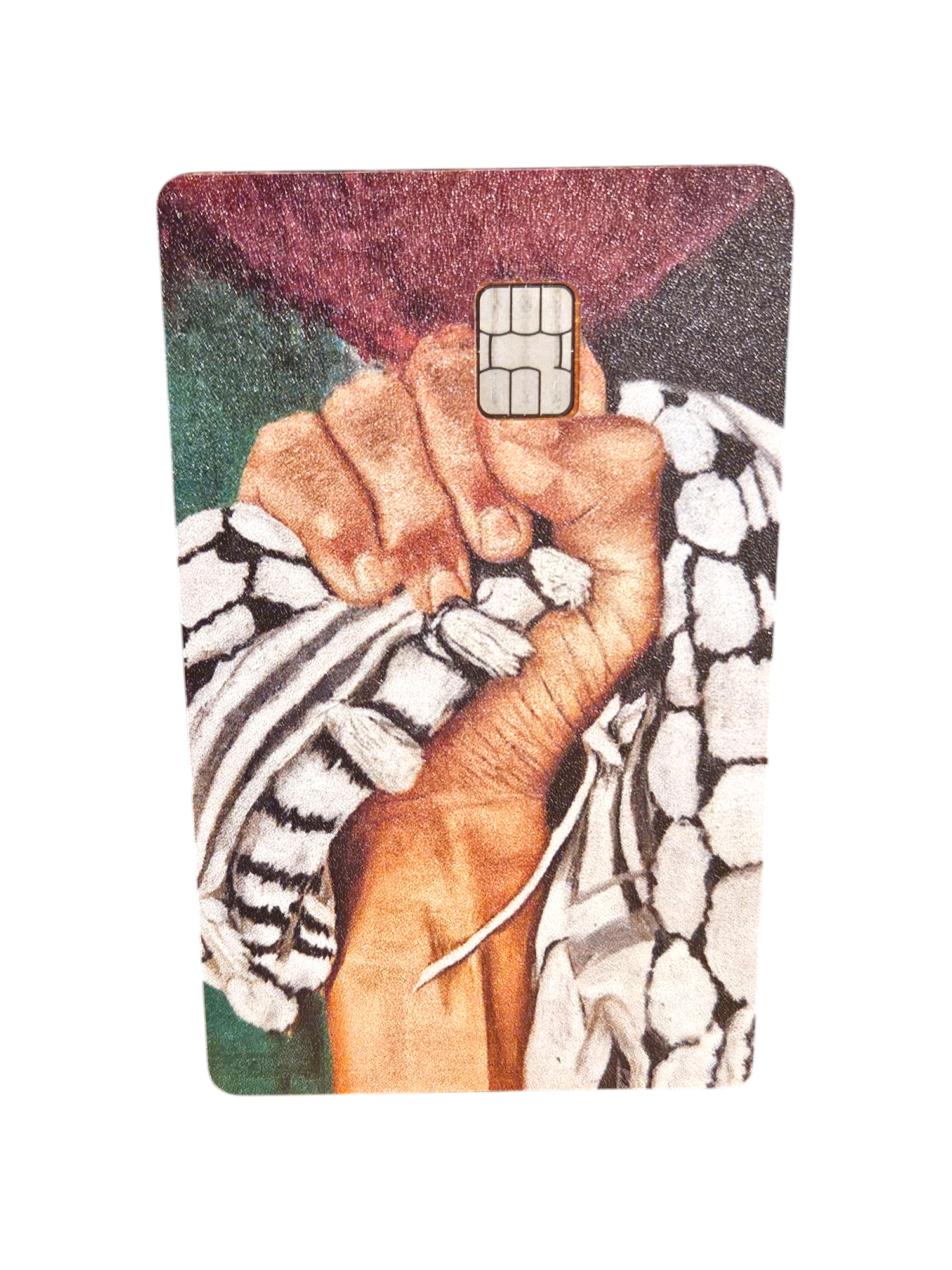 Palestine Credit Card Skin Palestinian keffiyeh Sticker for credit cards