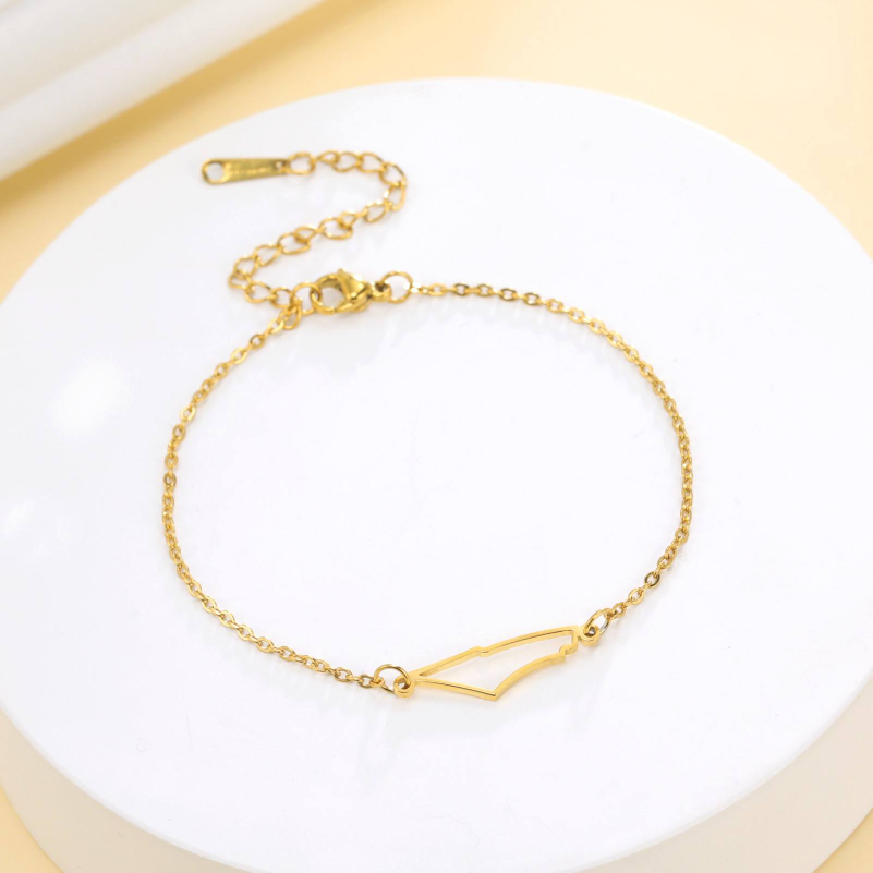Palestine Map Bracelet - Habibi Heritage