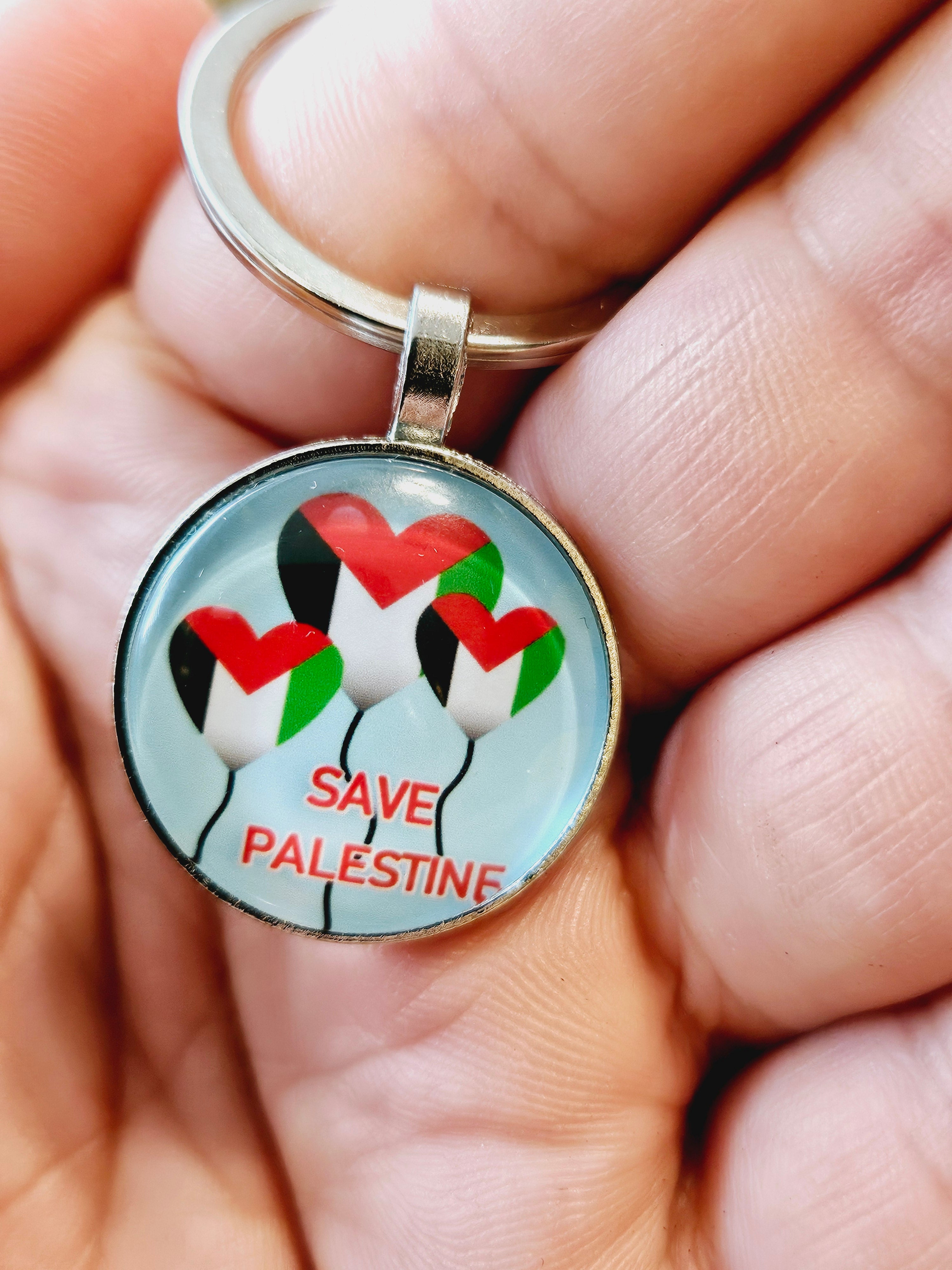 Palestine Keychain
