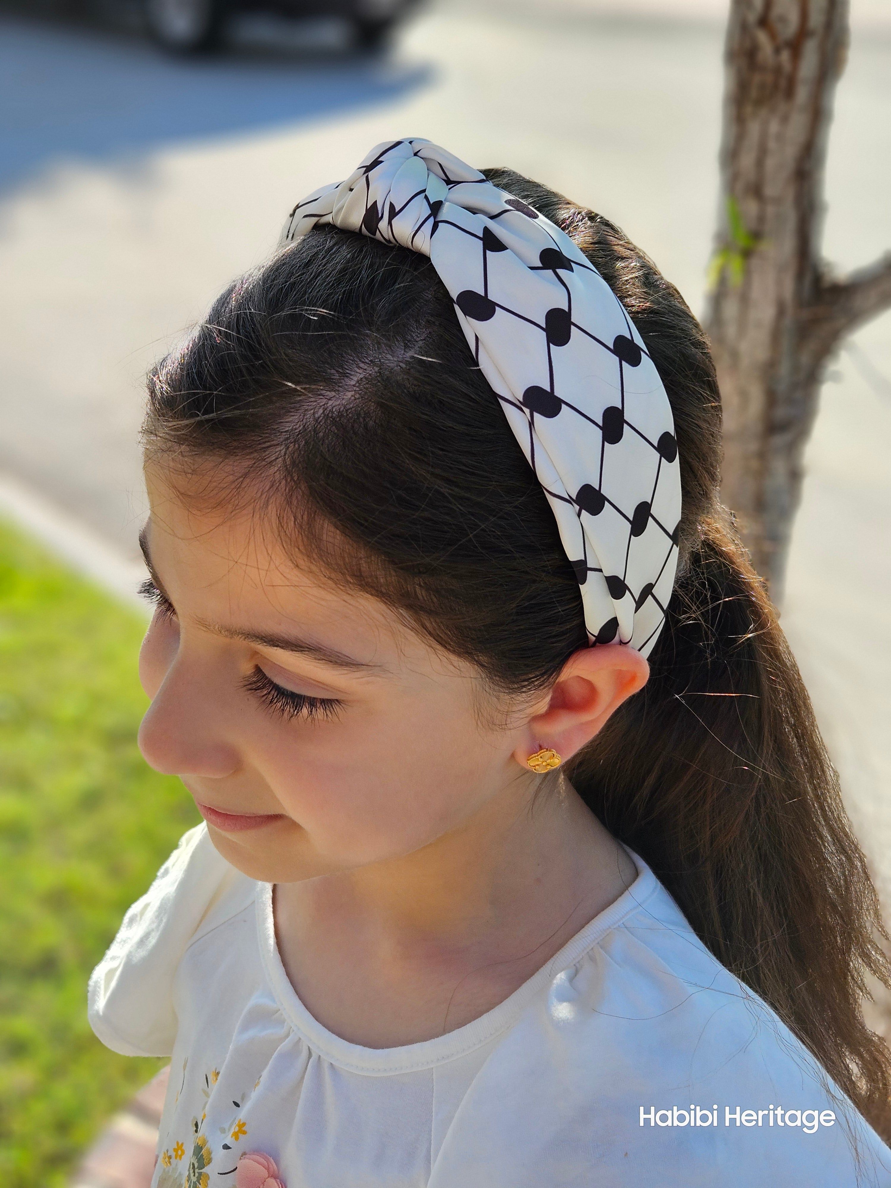 Keffiyeh knotted Headband Hatta