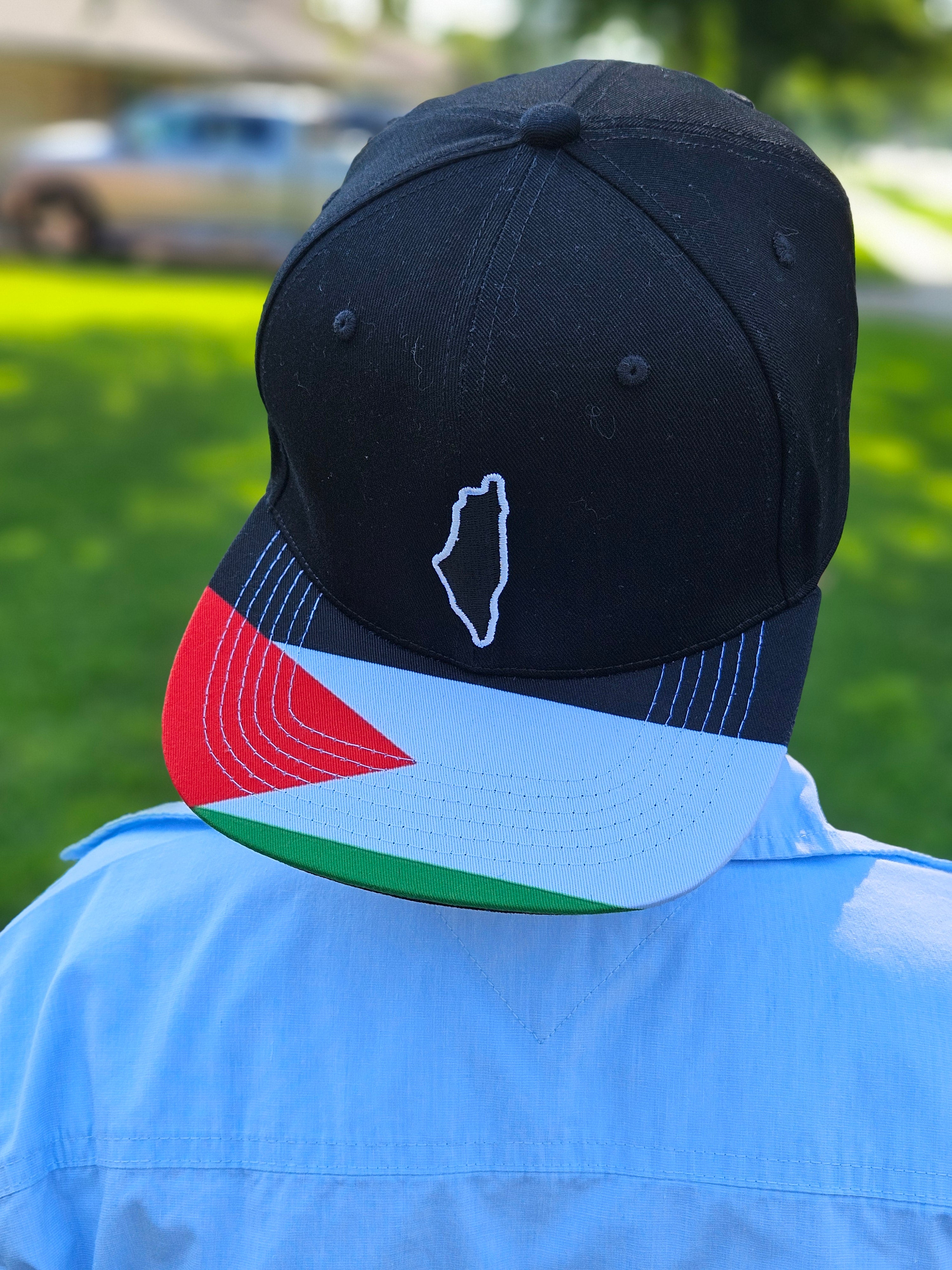 Palestine Hat Snapback Baseball Embroidered Hat