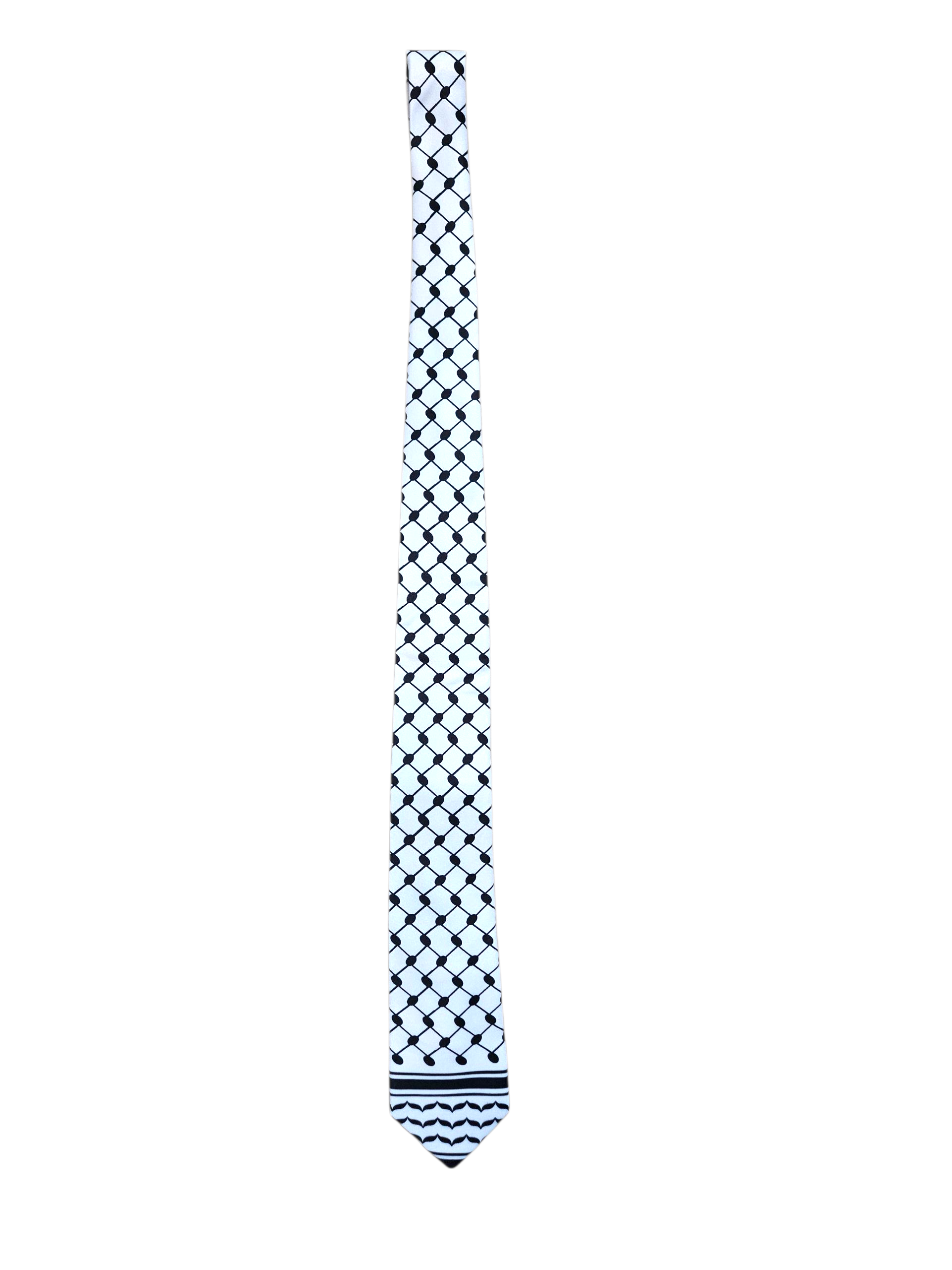 Palestinian Keffiyeh Tie - Polyester Neck Tie