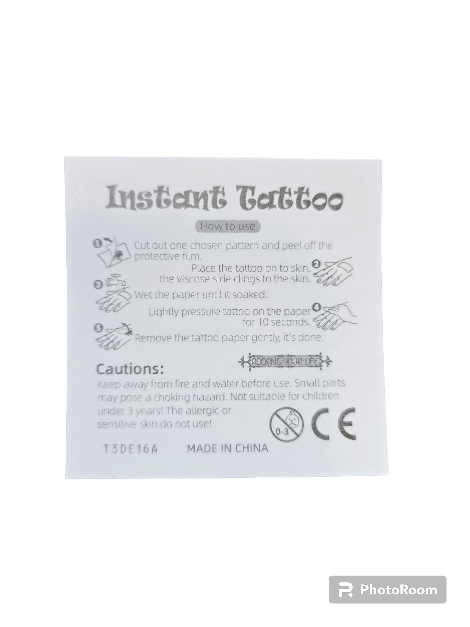 Palestine Temporary Tattoos - Habibi Heritage