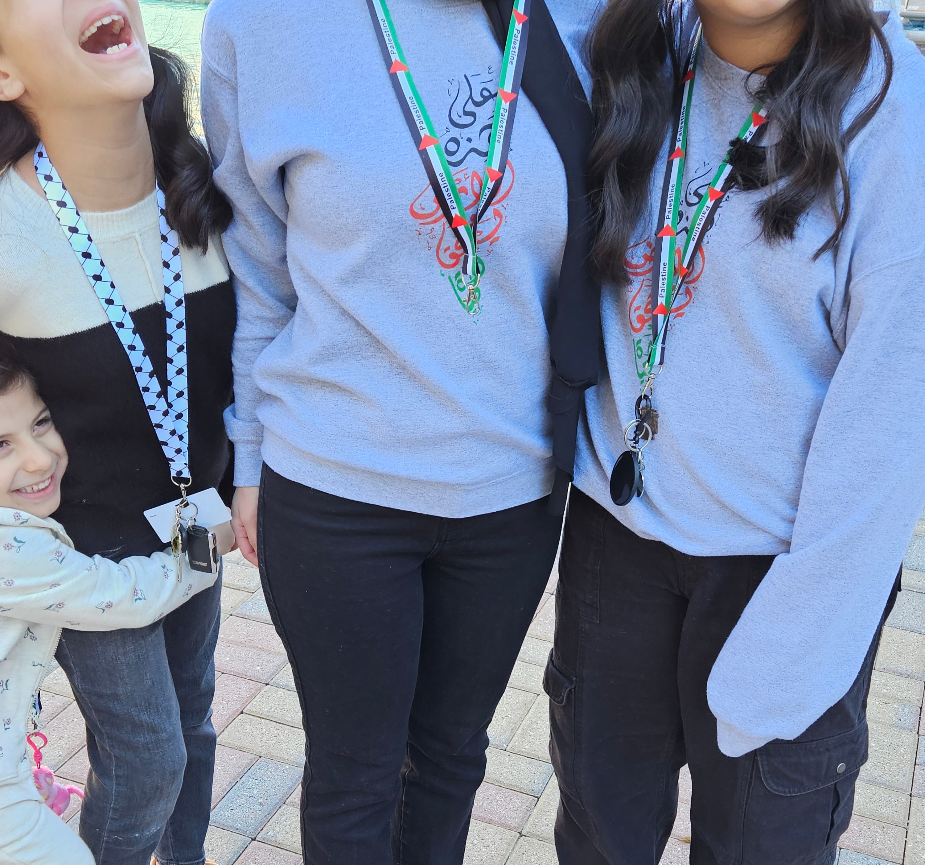 Lanyard - Palestine or Keffiyeh Key Holder / Badge Holder / ID Holder - Habibi Heritage