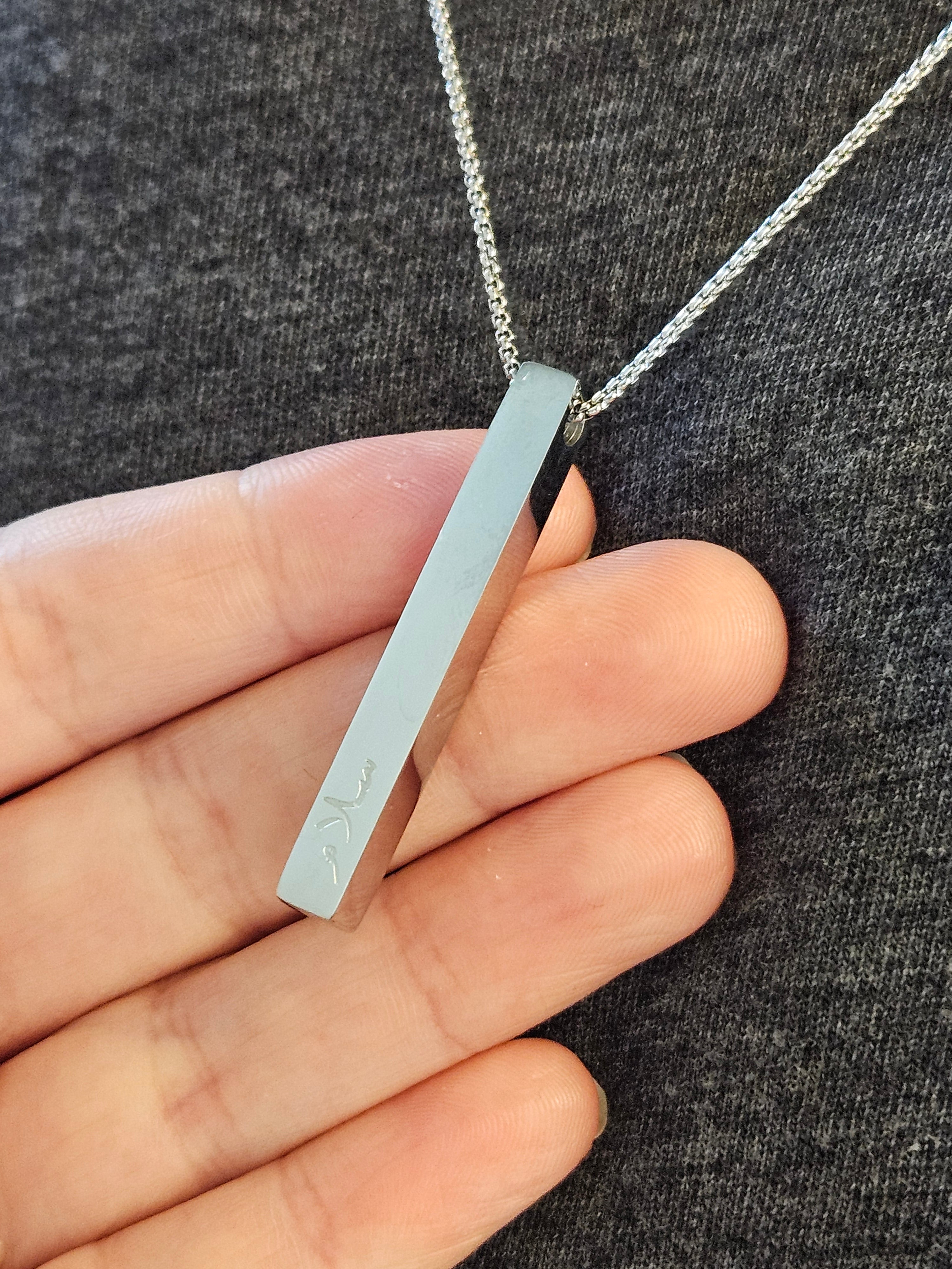 Peace سلام (Salaam) Bar Necklace