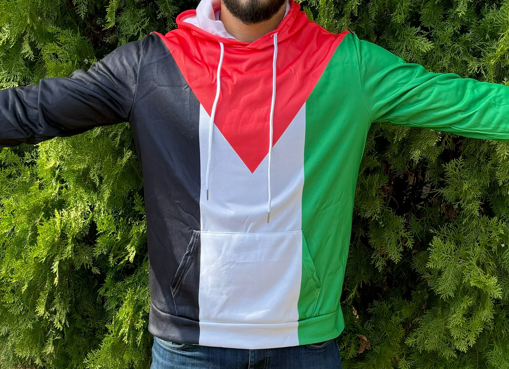 Palestine Flag Hoodie