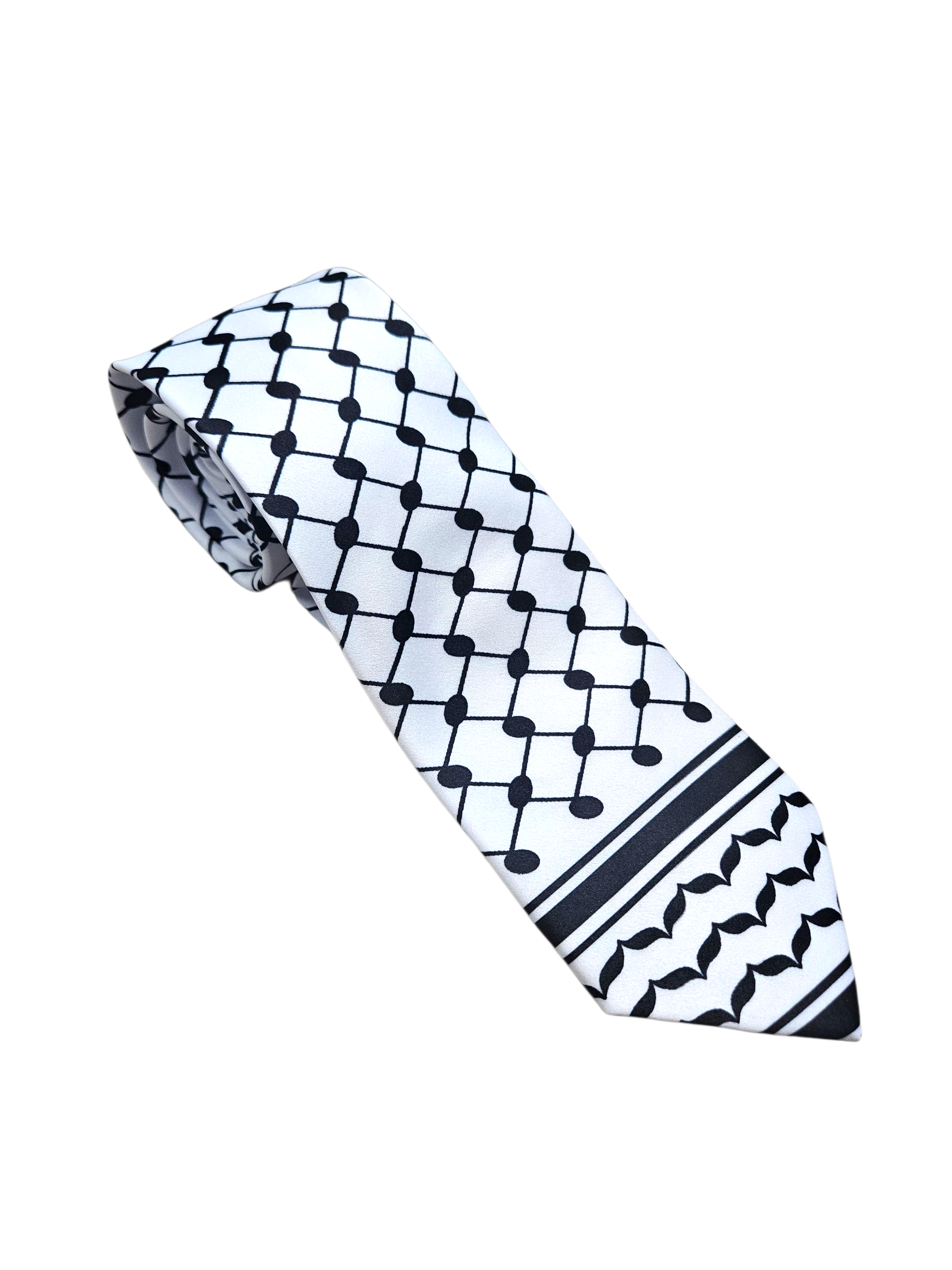Palestinian Keffiyeh Tie - Polyester Neck Tie