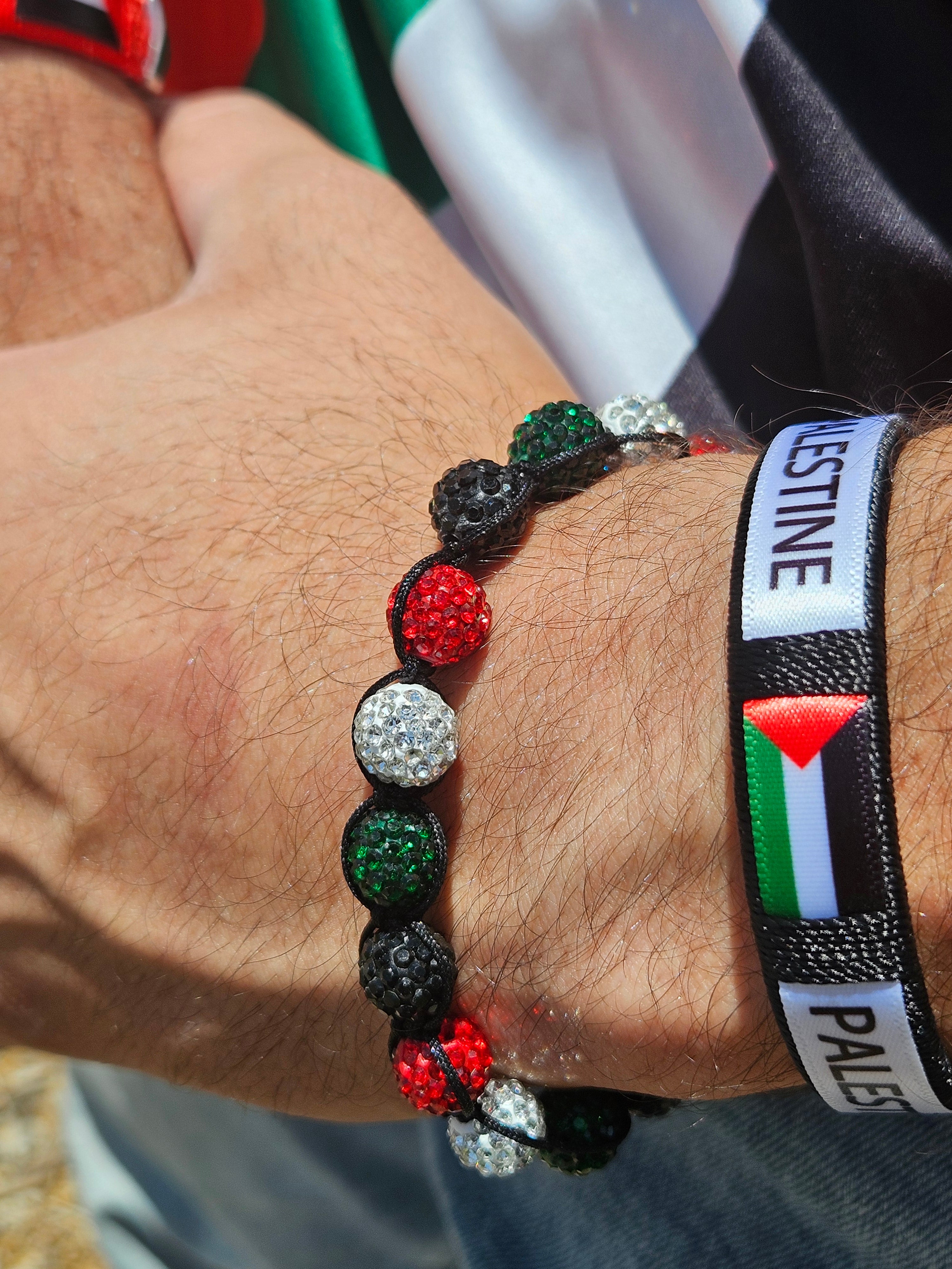 Palestine Open Wristband Bracelet