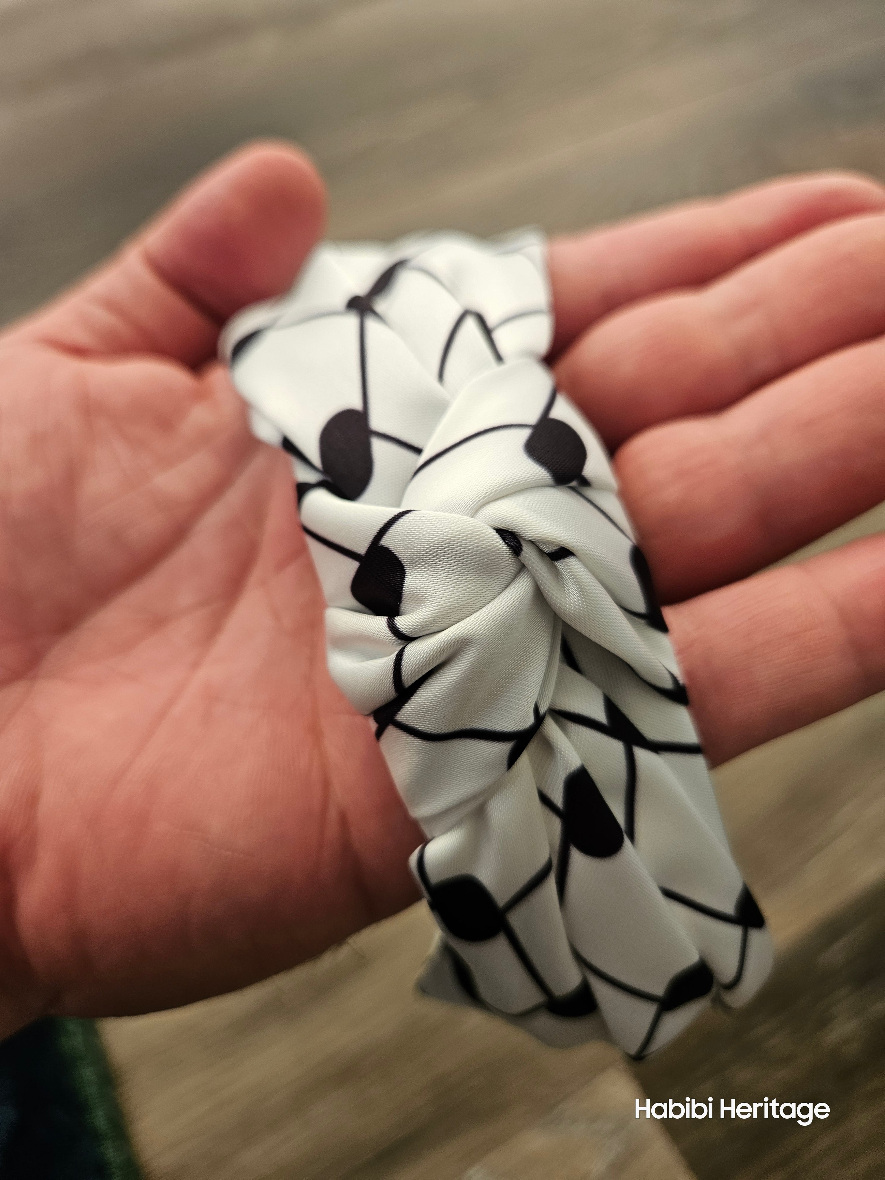 Keffiyeh knotted Headband Hatta