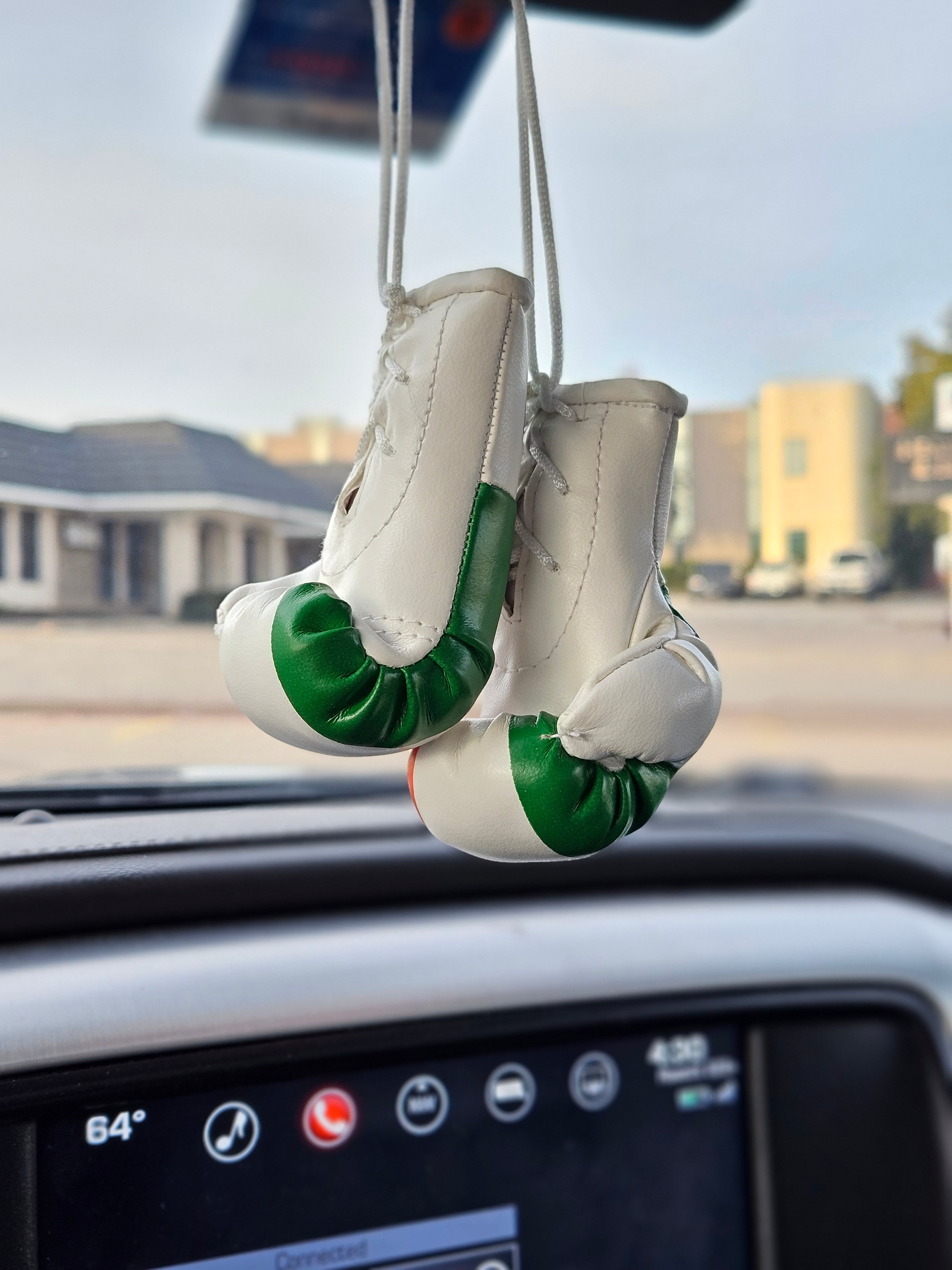 Ireland Flag Mini Boxing Gloves For Hanging - Habibi Heritage