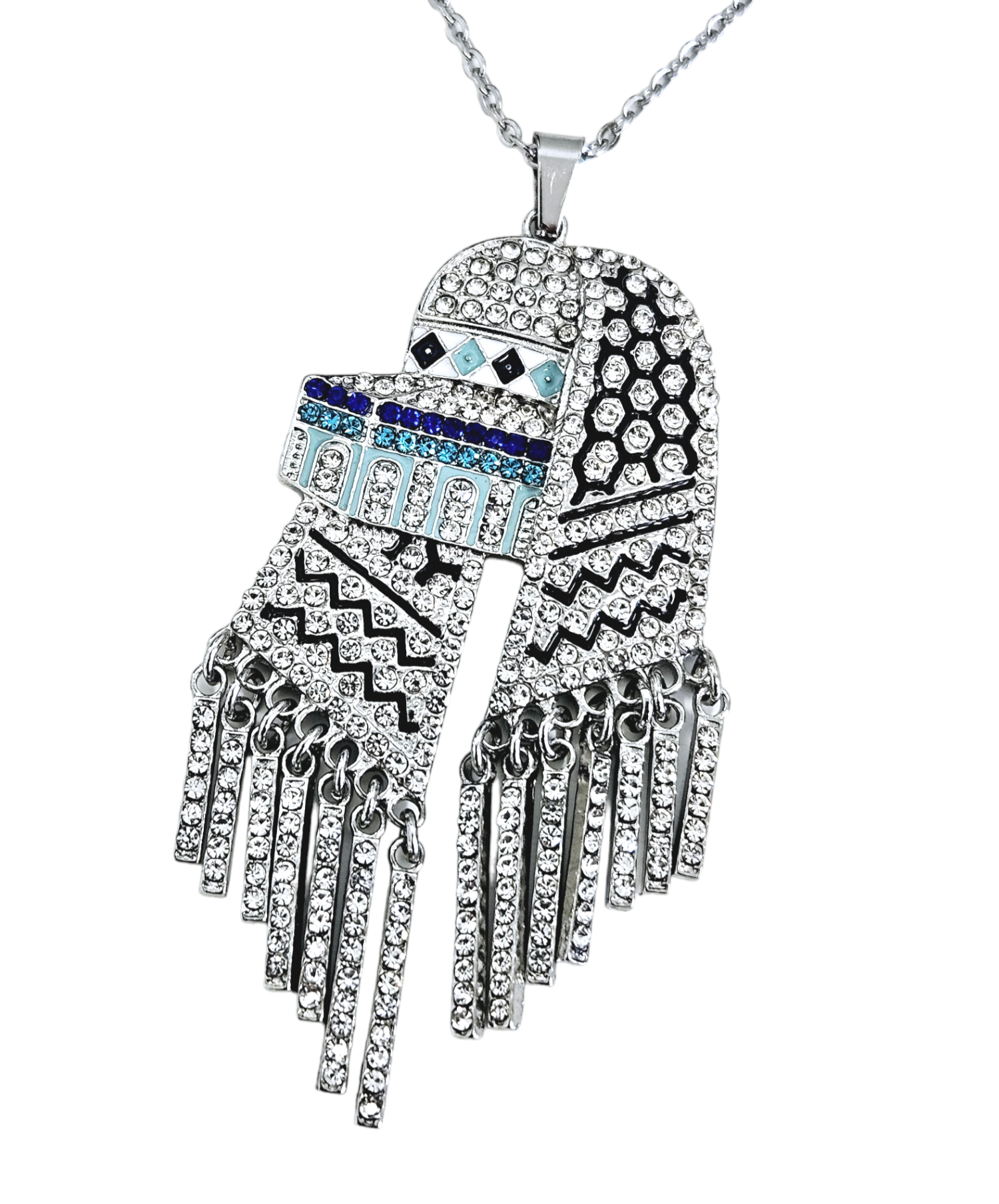 Aqsa Keffiyeh Necklace - Habibi Heritage