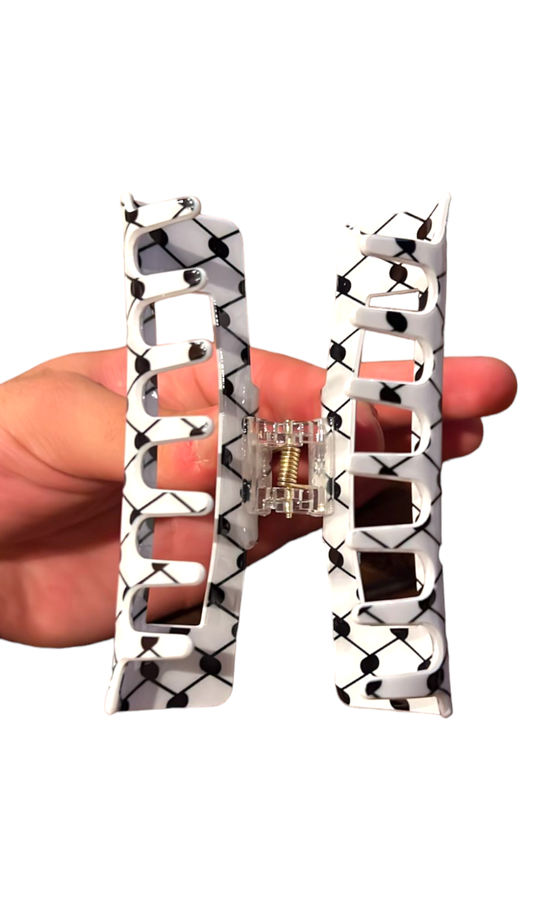 Keffiyeh Hair Clip Large Hatta kufiya Hair Claw