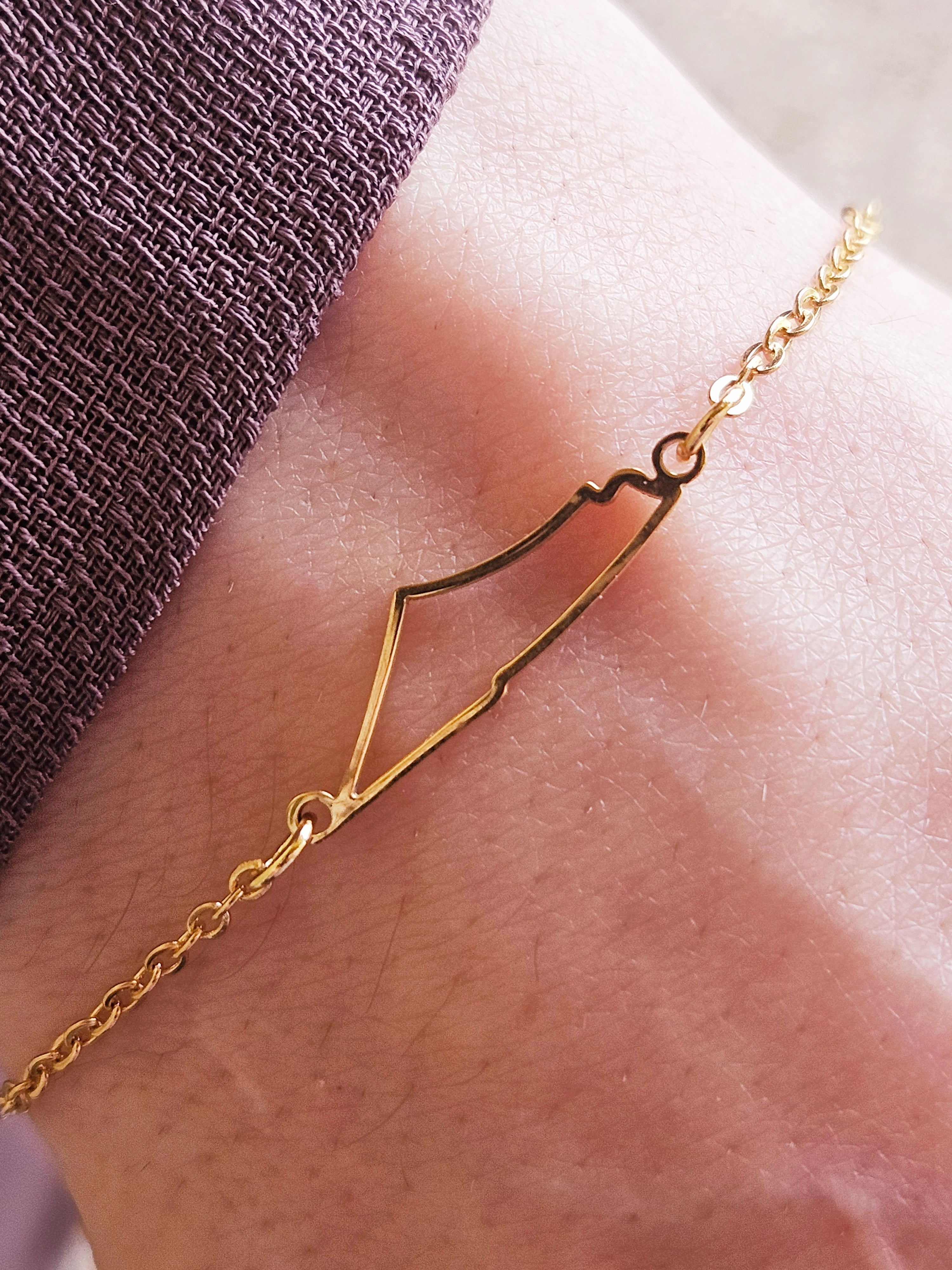 Palestine Map Bracelet - Habibi Heritage