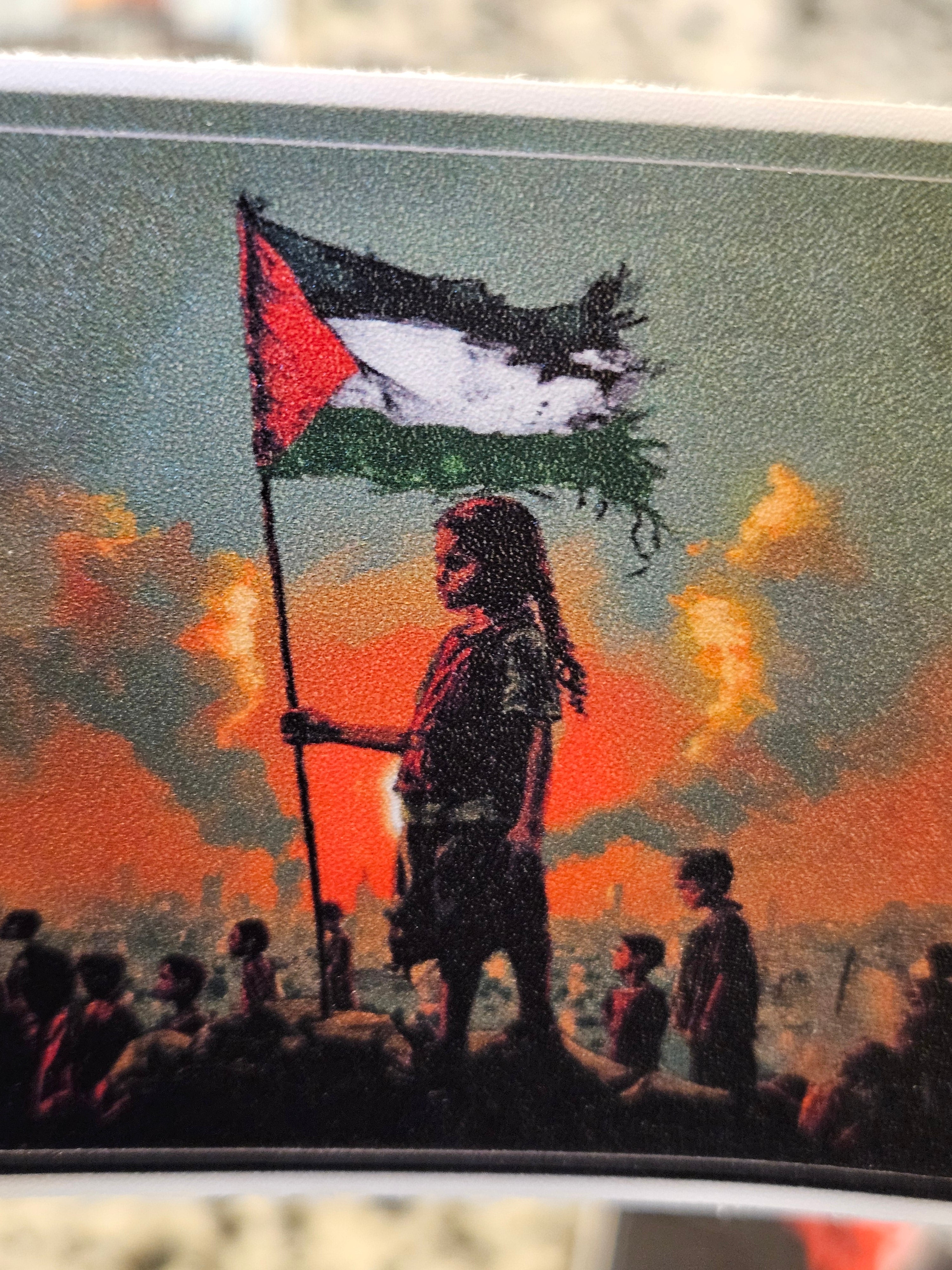 Palestine Credit Card Skin Palestinian keffiyeh Sticker for credit cards