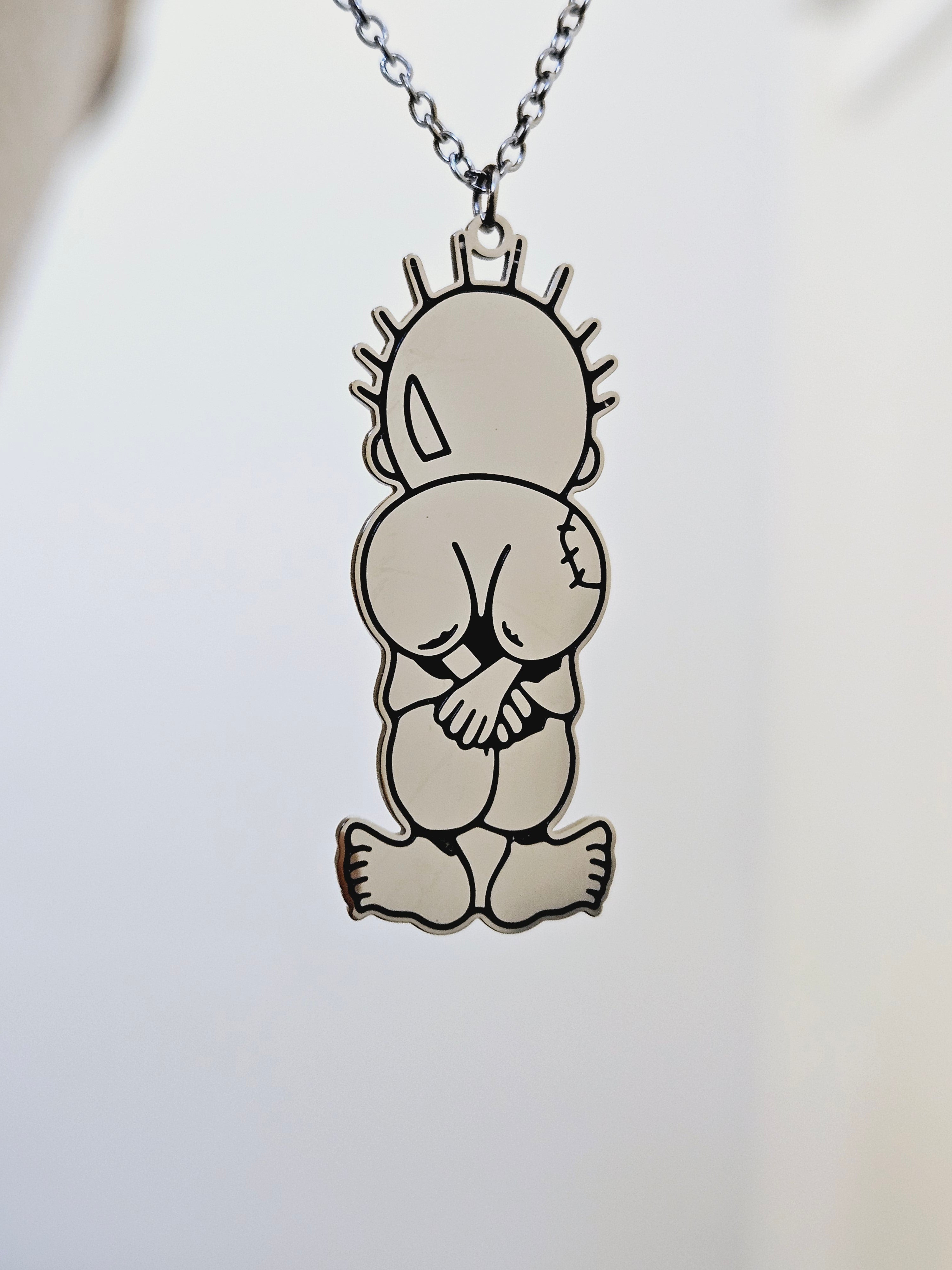 Handala Necklace – A Symbol of Resilience & Hope - Stainless Steel Silver