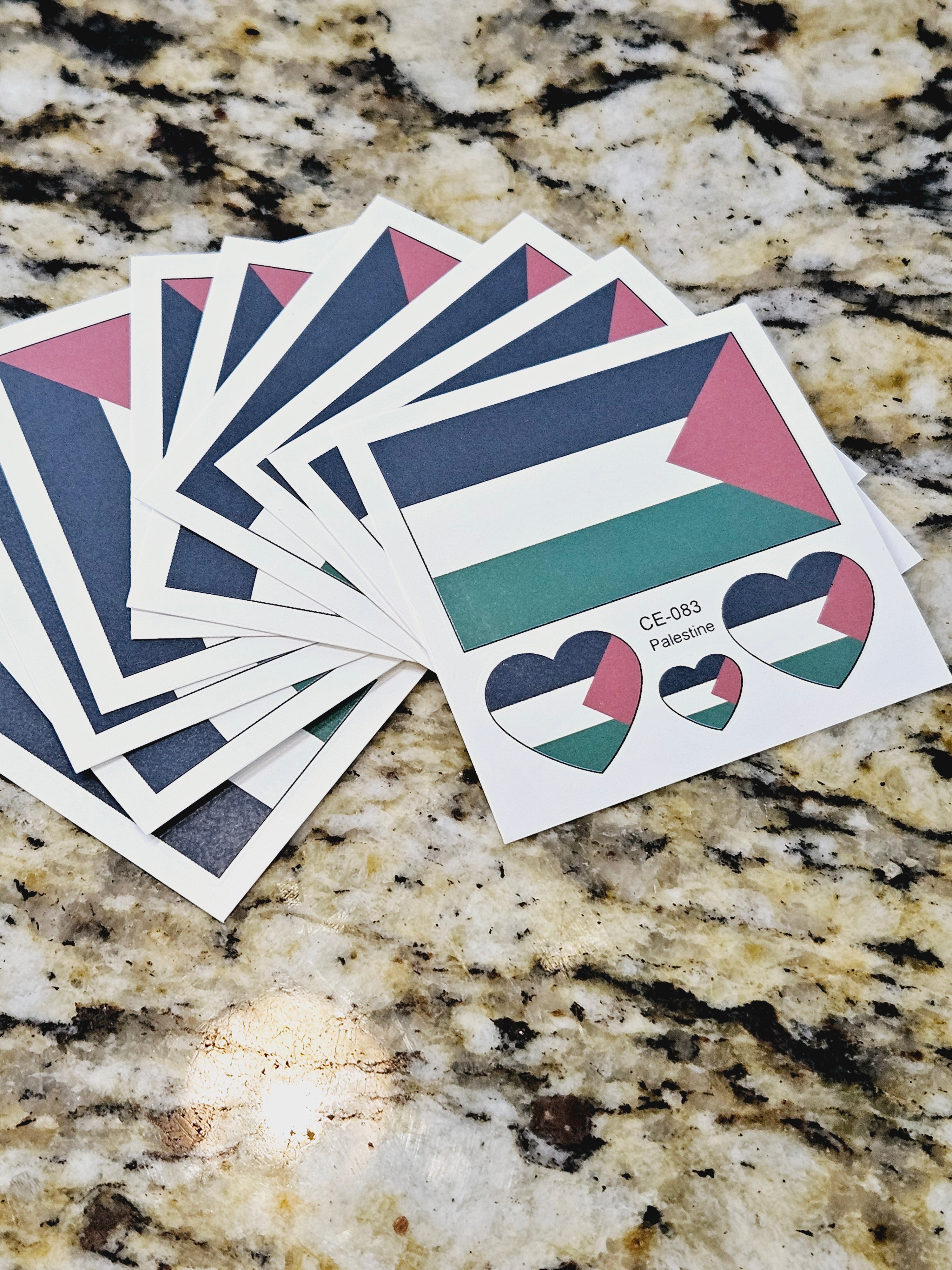 Palestine Temporary Tattoos - Habibi Heritage