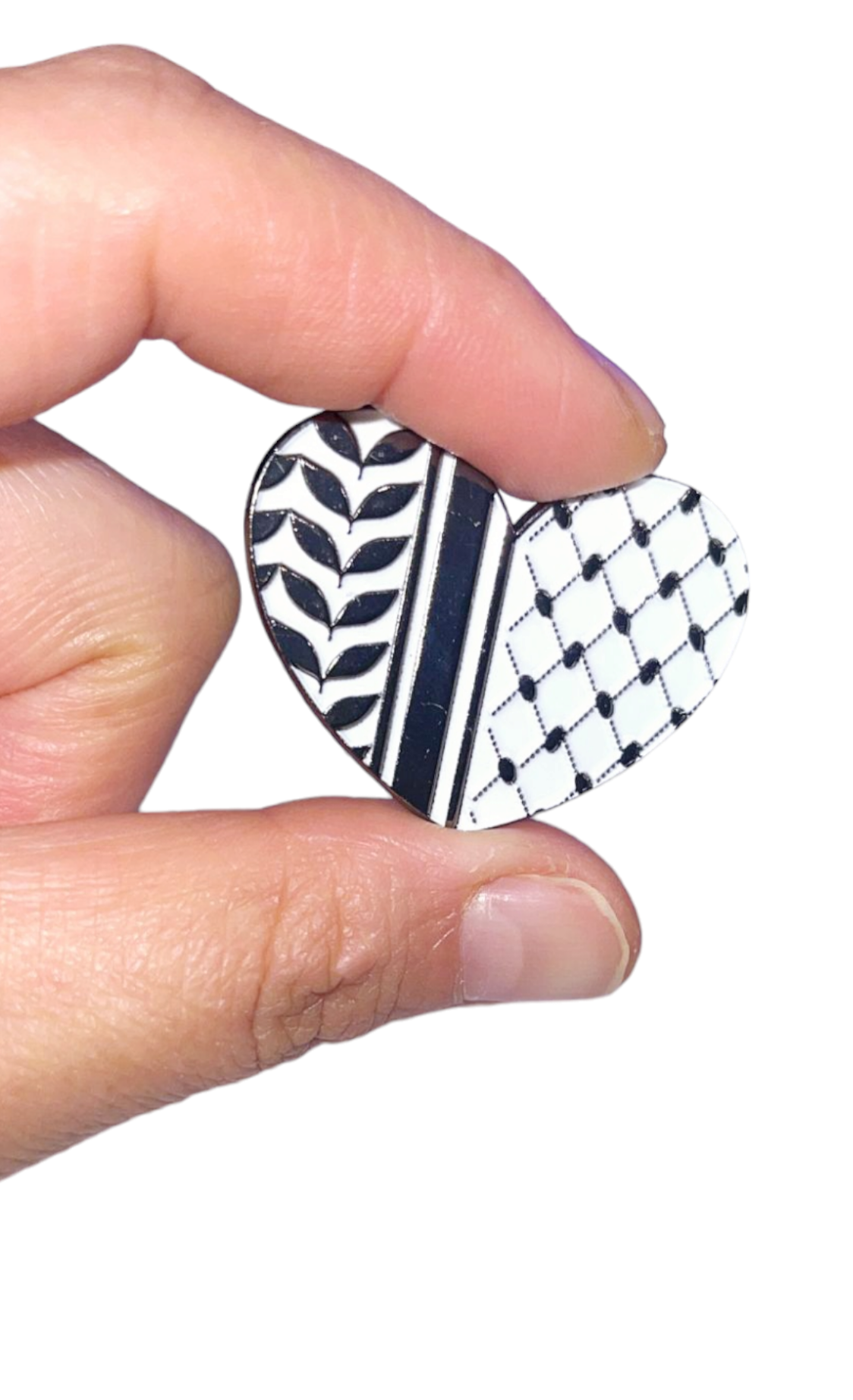 Palestinian Themed Pins / Lapels Stainless Steel Keffiyeh Handala Palestine Flag Pin