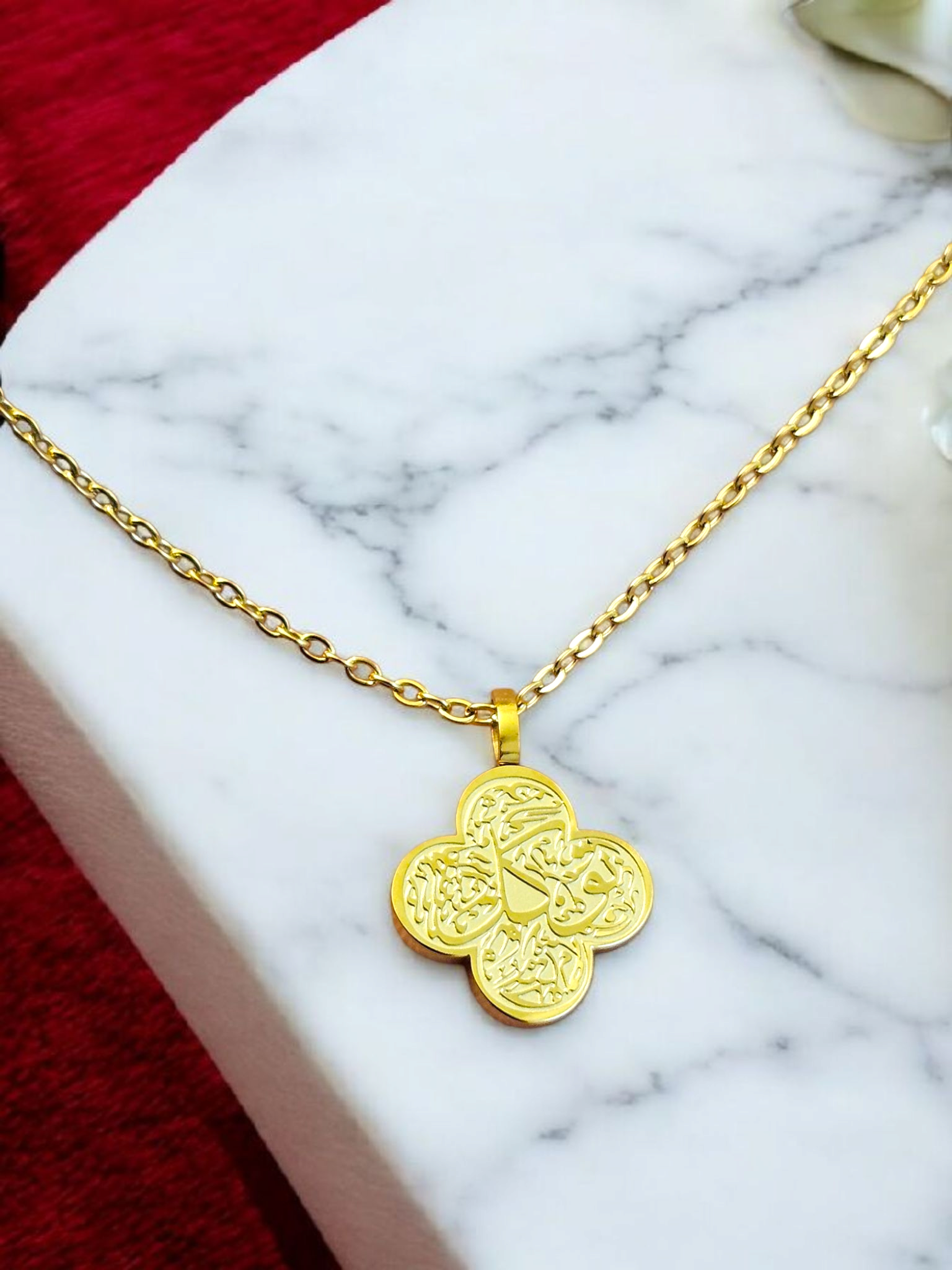 Tawakkul (Trust) Clover Necklace