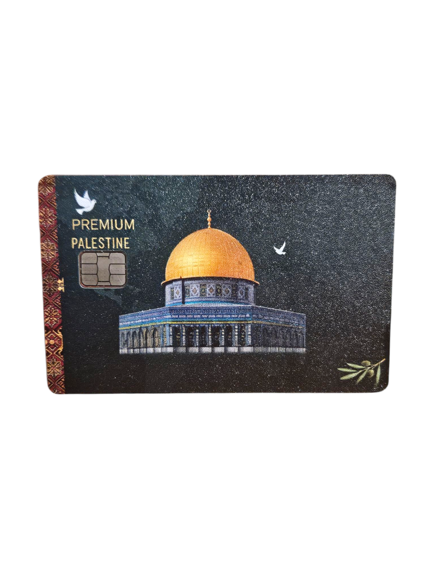 Palestine Credit Card Skin Palestinian keffiyeh Sticker for credit cards