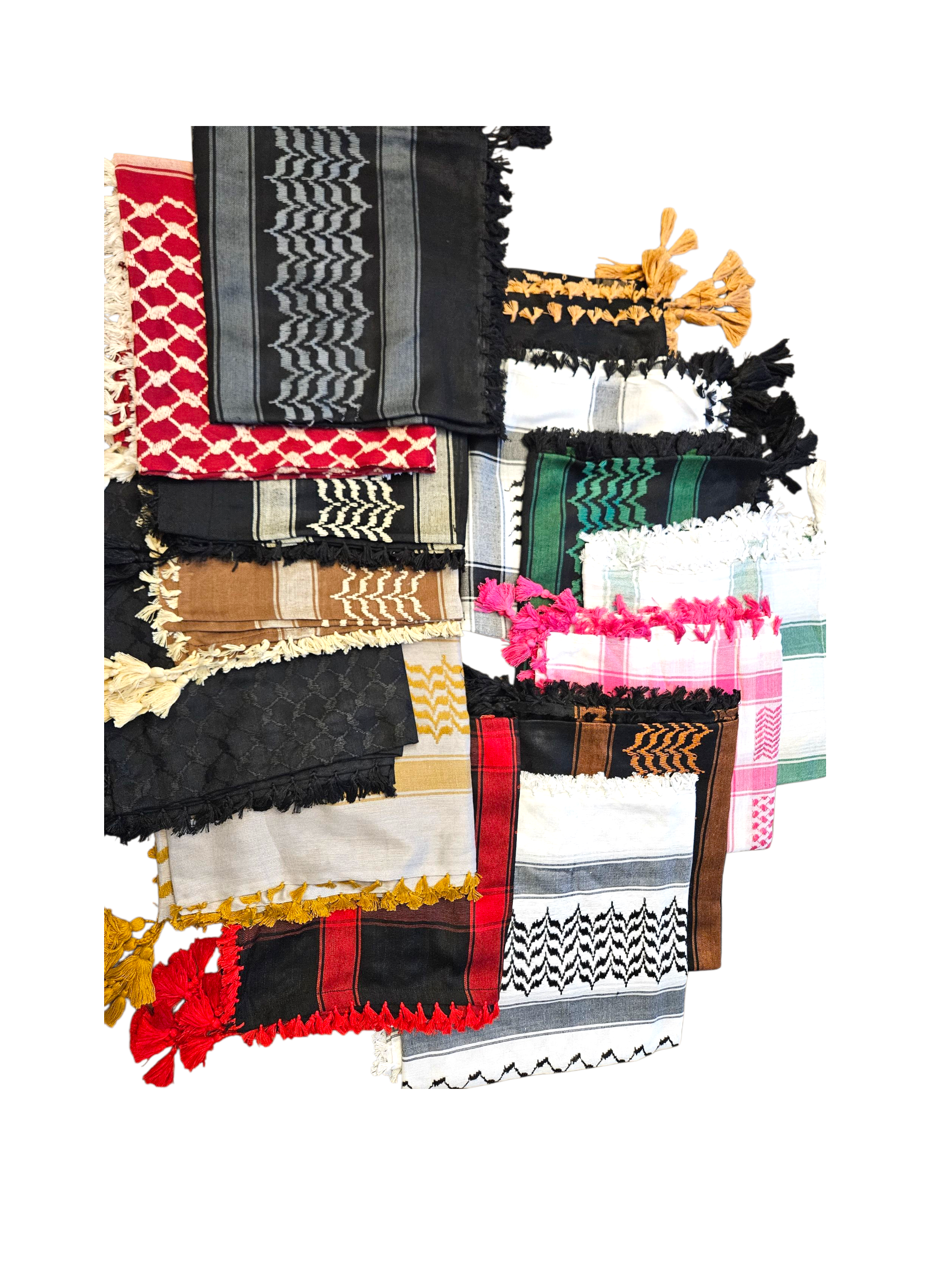 Keffiyeh Woven Hatta Kuffiyeh Multiple Colors