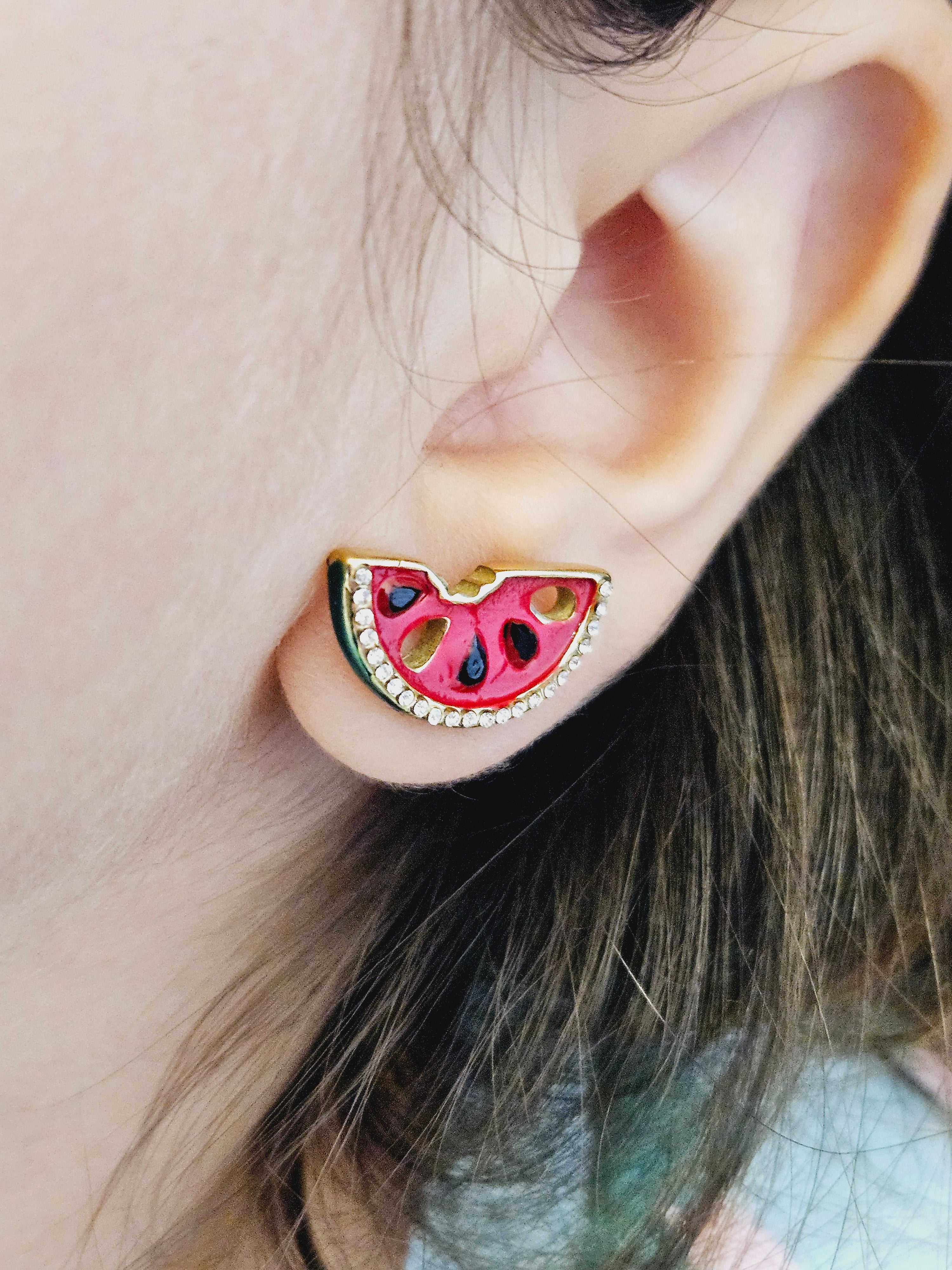 Watermelon Earrings
