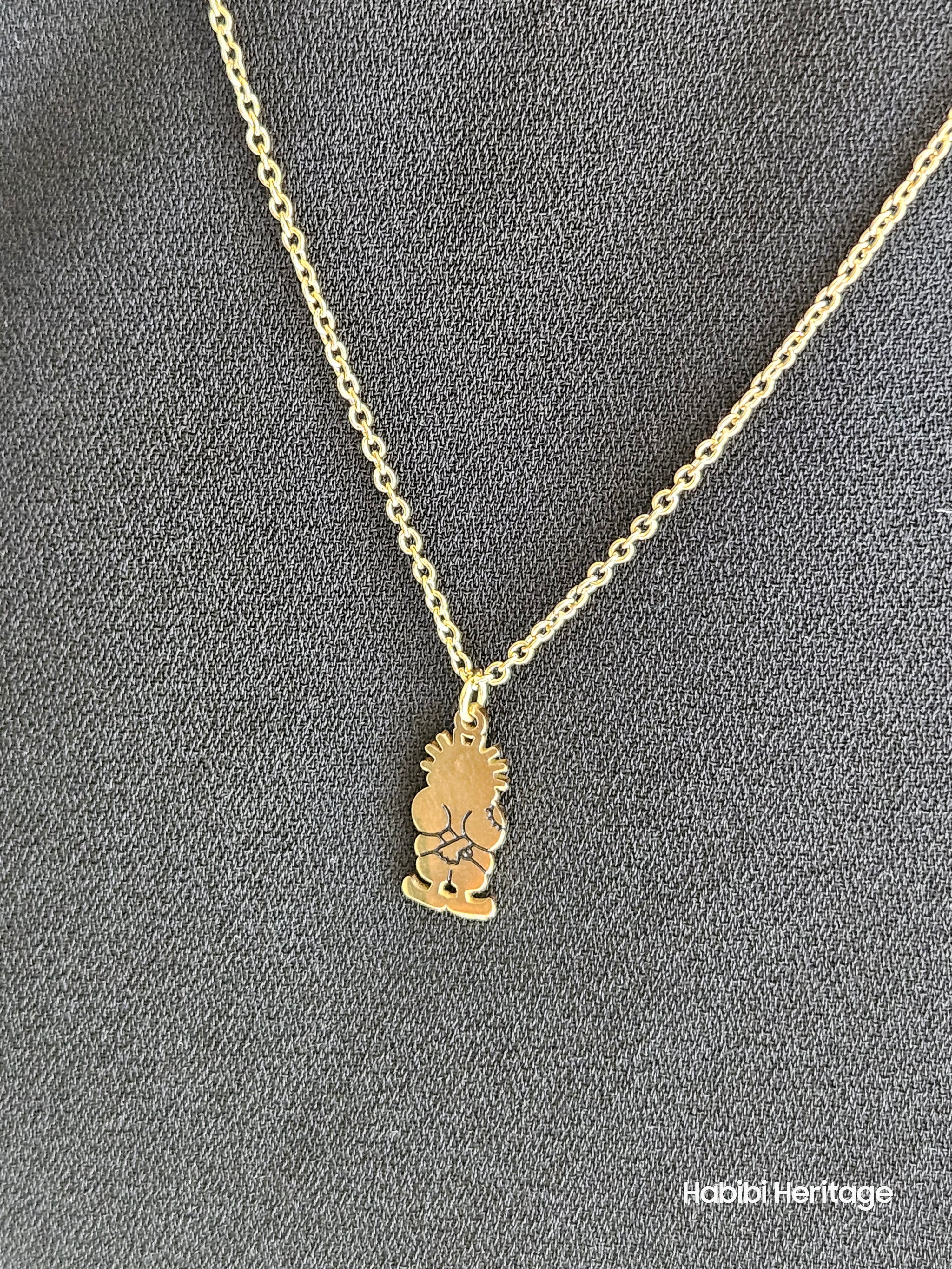 Handala Necklace - Palestinian Boy - Habibi Heritage