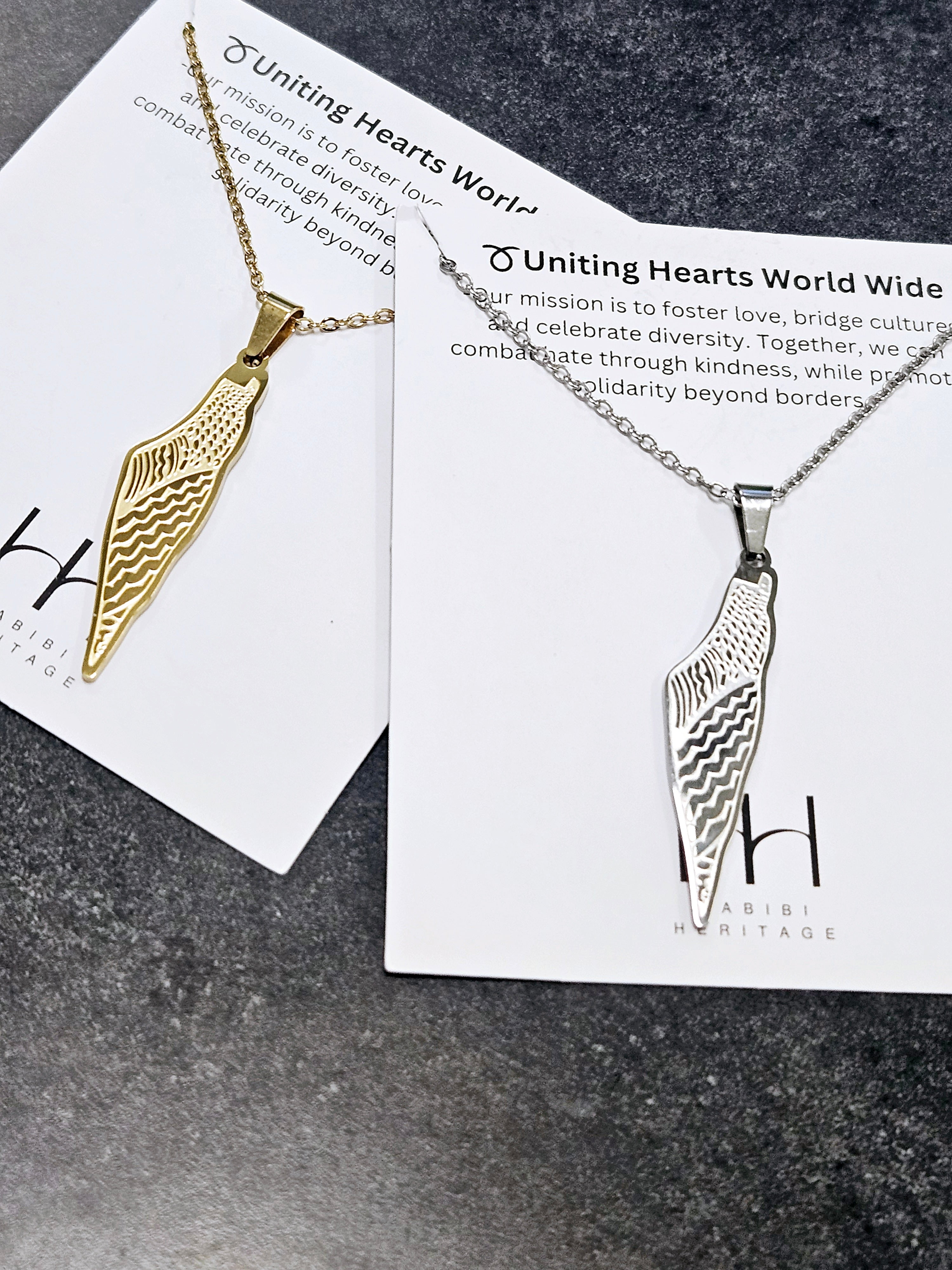 Palestine Keffiyeh Necklace - Habibi Heritage