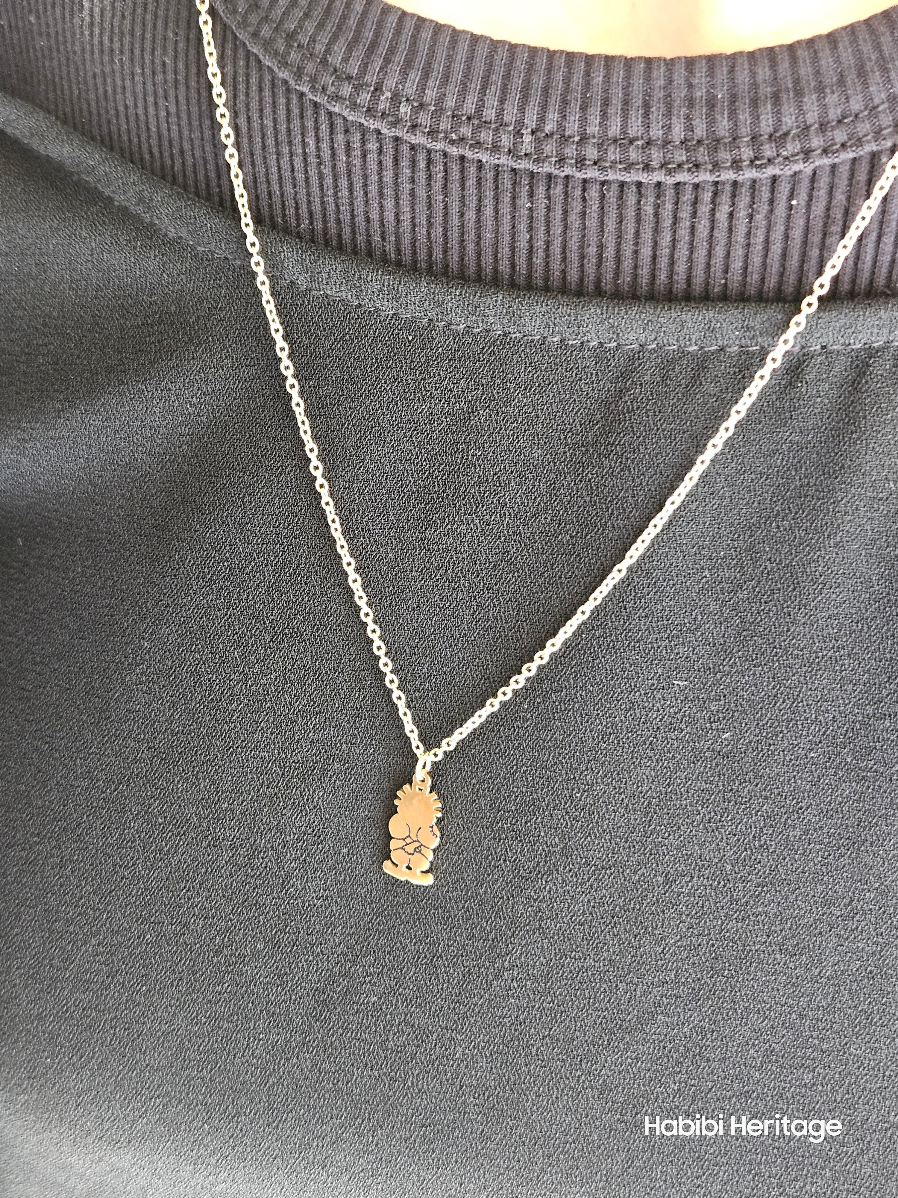 Handala Necklace - Palestinian Boy - Habibi Heritage
