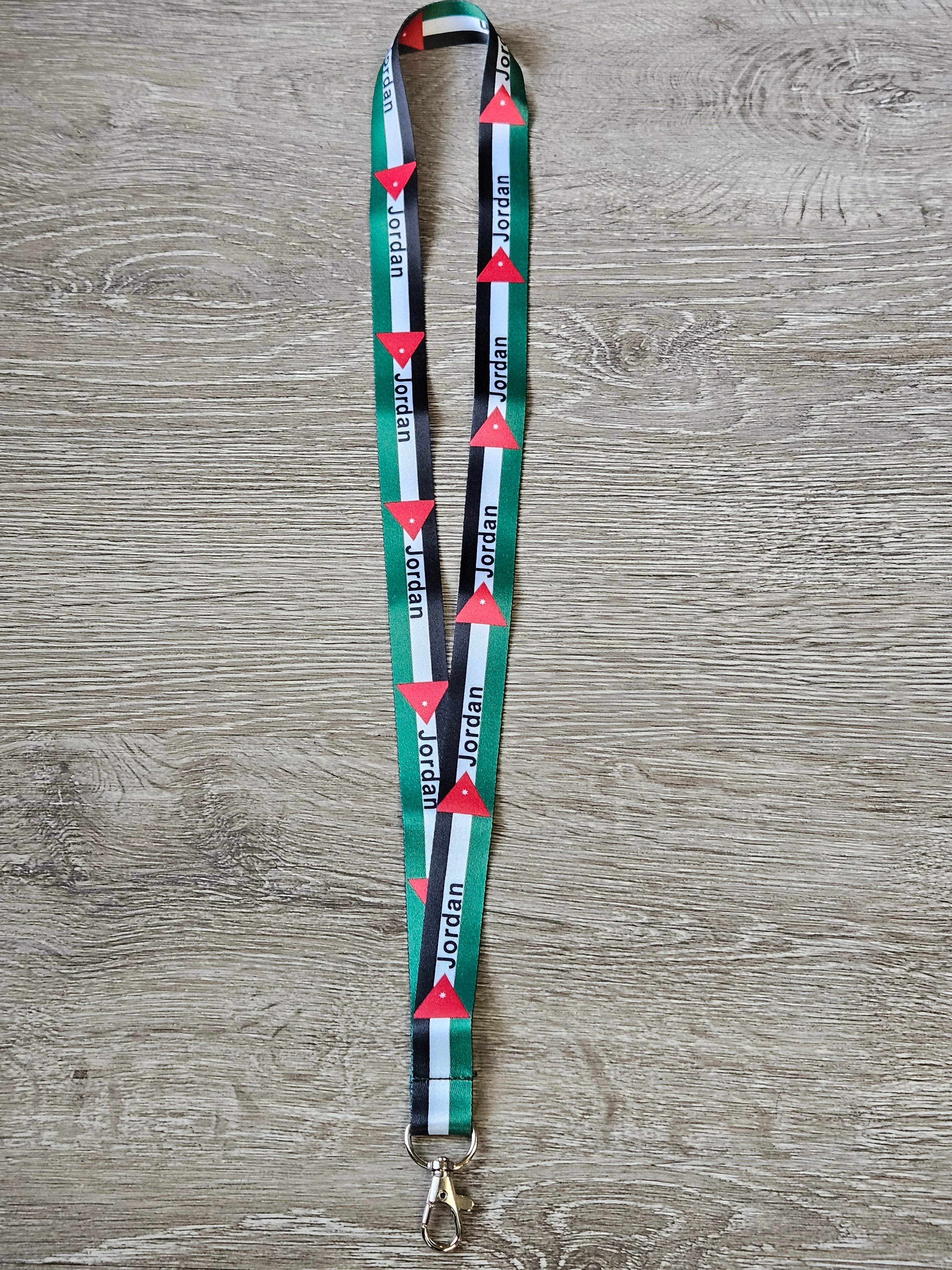 Lanyard - Country Key Holder / Badge Holder / ID Holder - Habibi Heritage