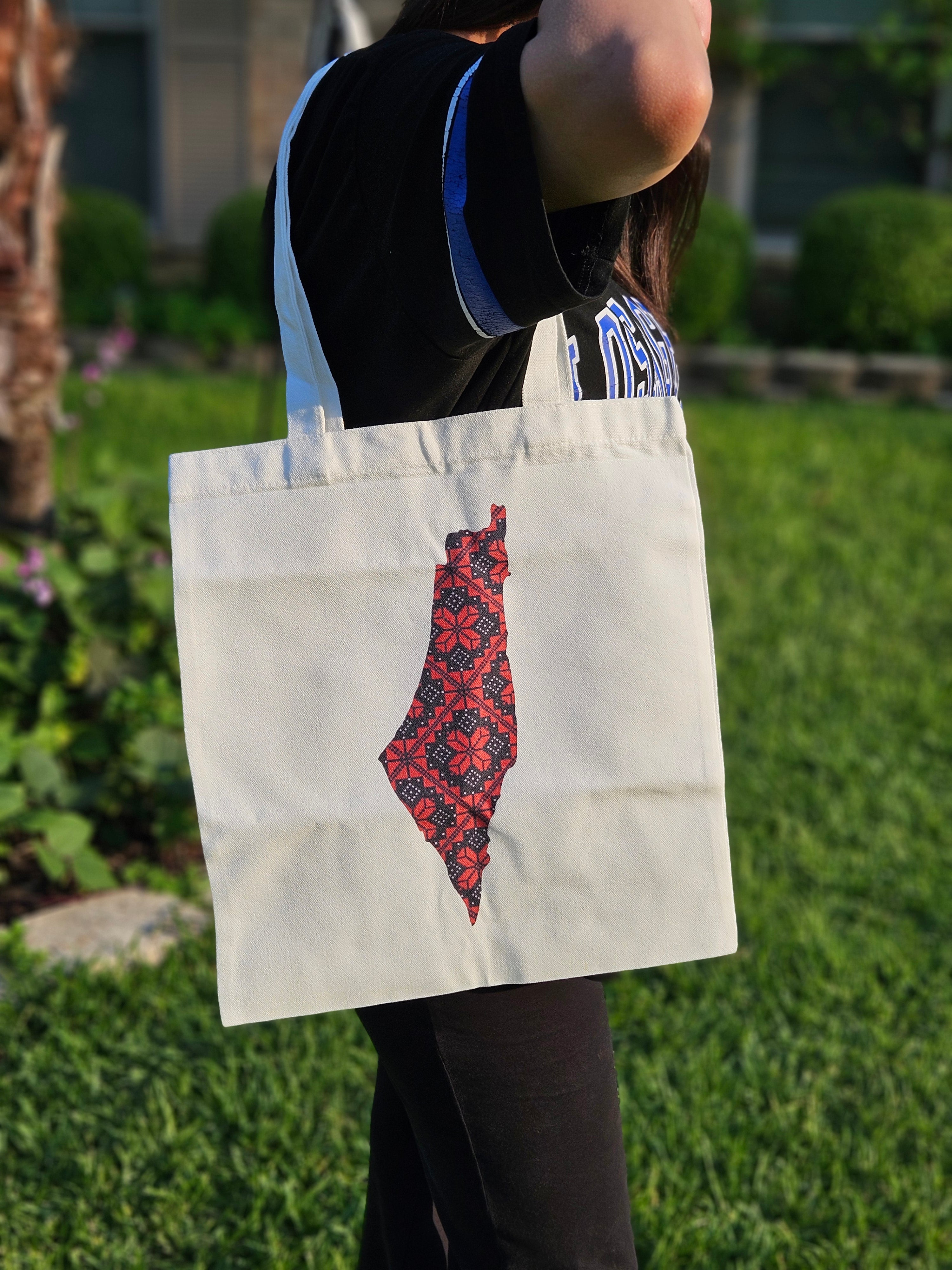 Palestine Canvas Tote Bags - 6 Unique Styles to Choose From