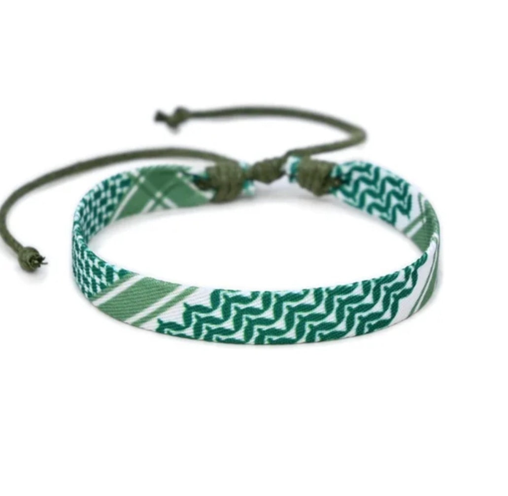 Scarf Arabic Style Woven Bracelet