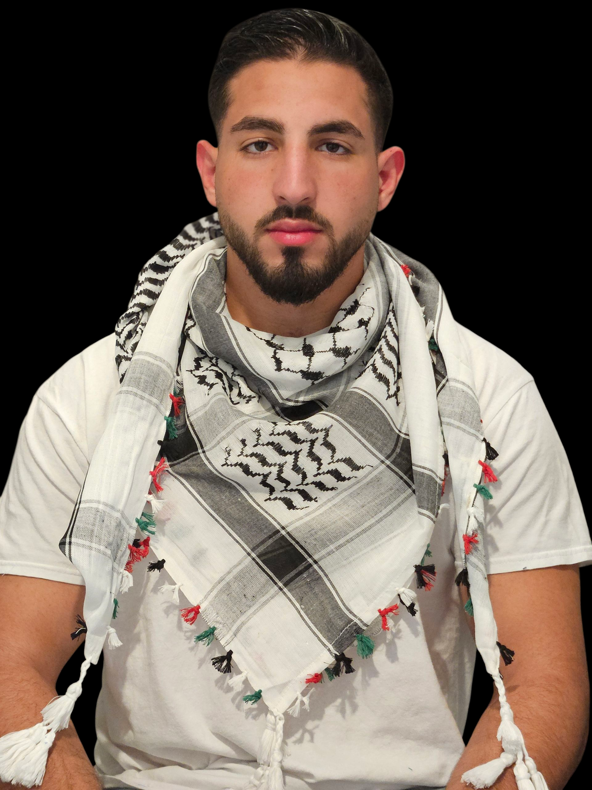 Palestine Keffiyeh Woven Hatta Kuffiyeh Multi use Kufiya