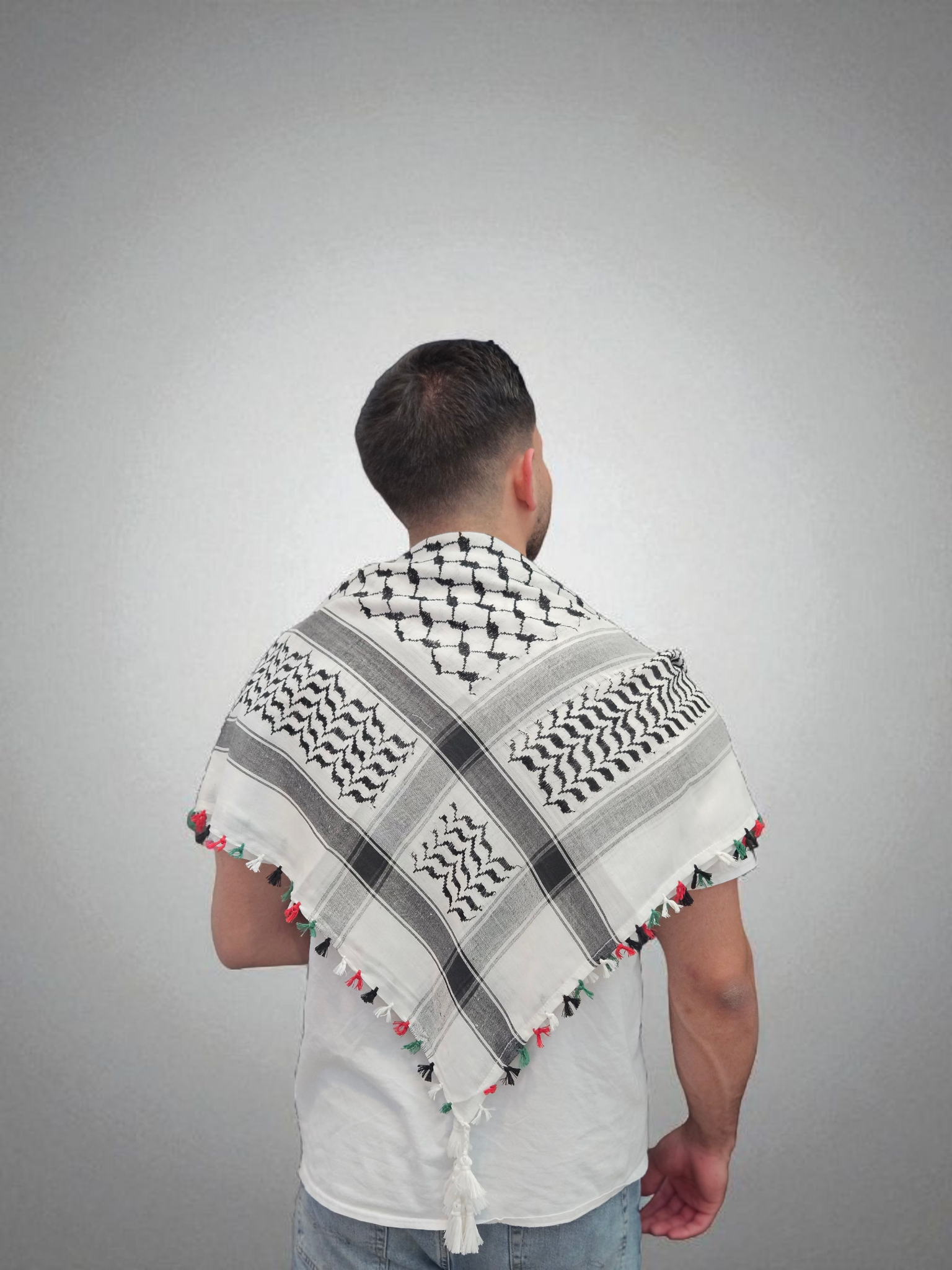 Palestine Keffiyeh Woven Hatta Kuffiyeh Multi use Kufiya