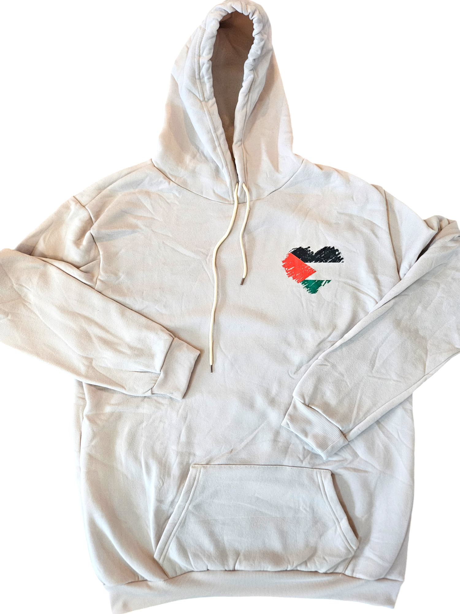 Palestine Heart Hoodie - Lightweight