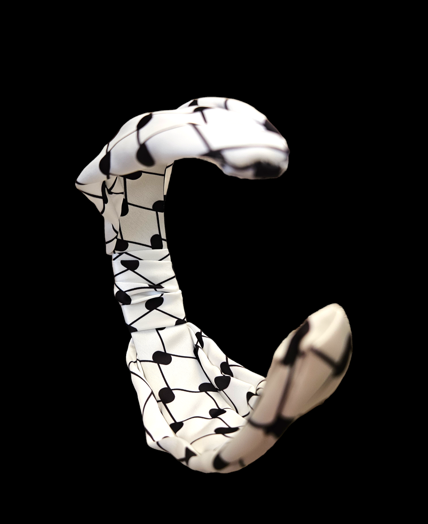 Keffiyeh knotted Headband Hatta