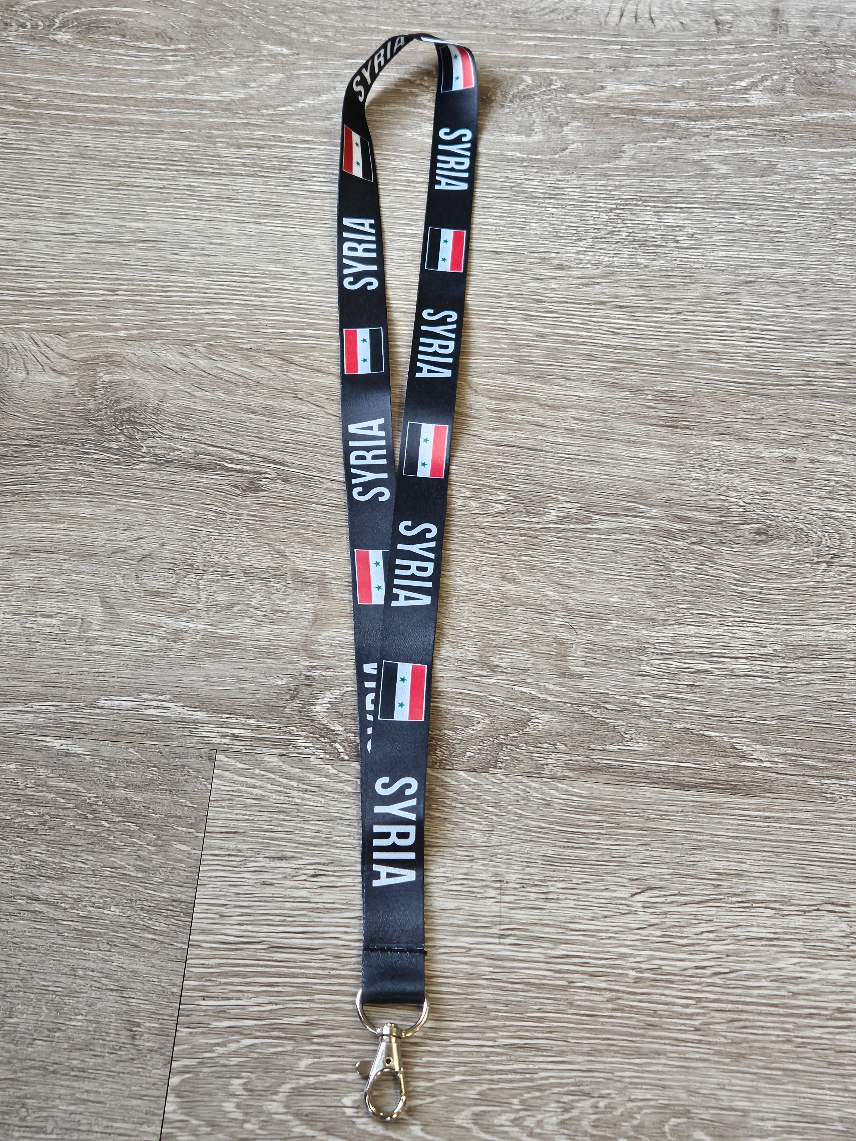 Lanyard - Country Key Holder / Badge Holder / ID Holder - Habibi Heritage