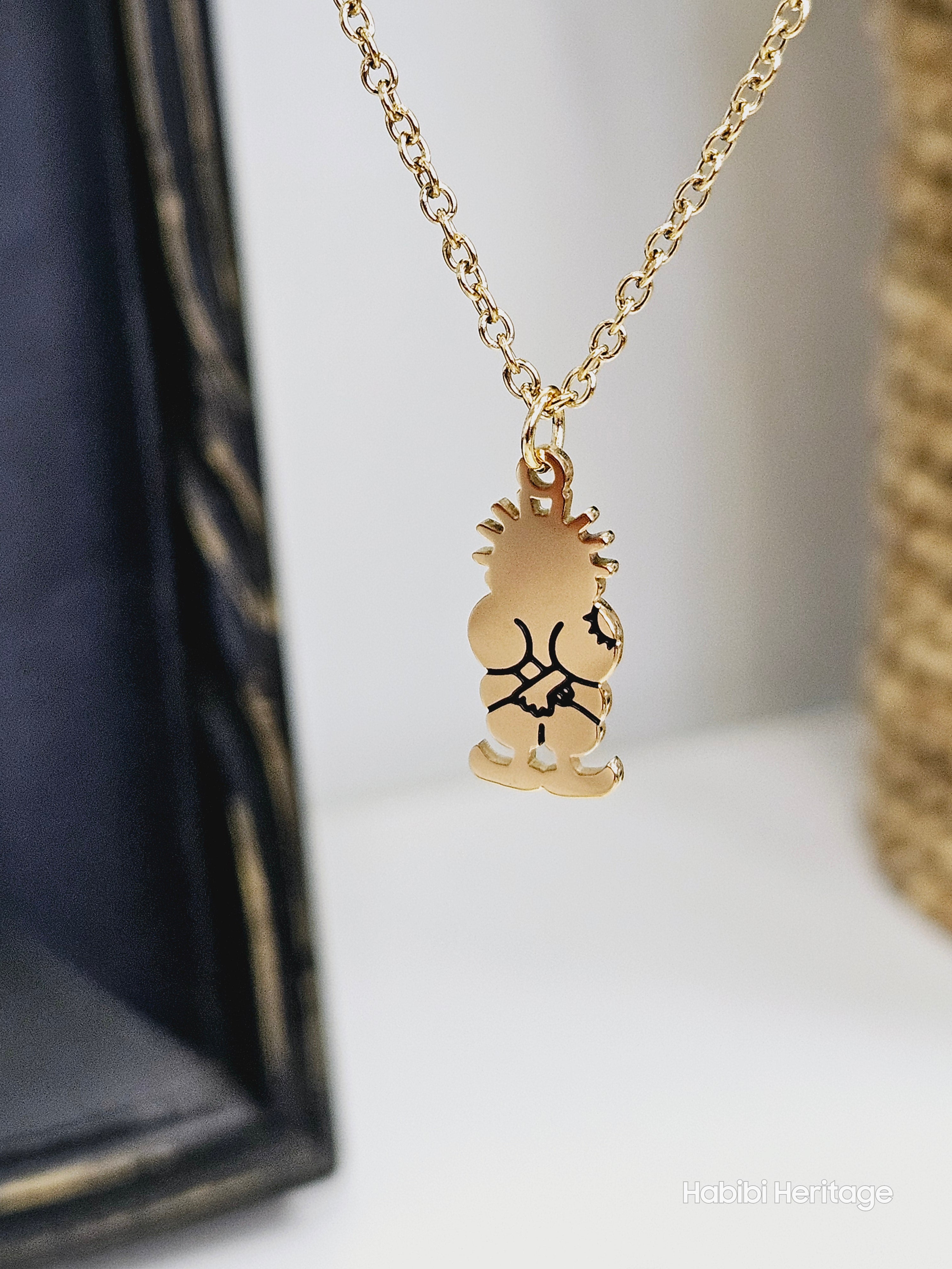 Handala Necklace - Palestinian Boy - Habibi Heritage