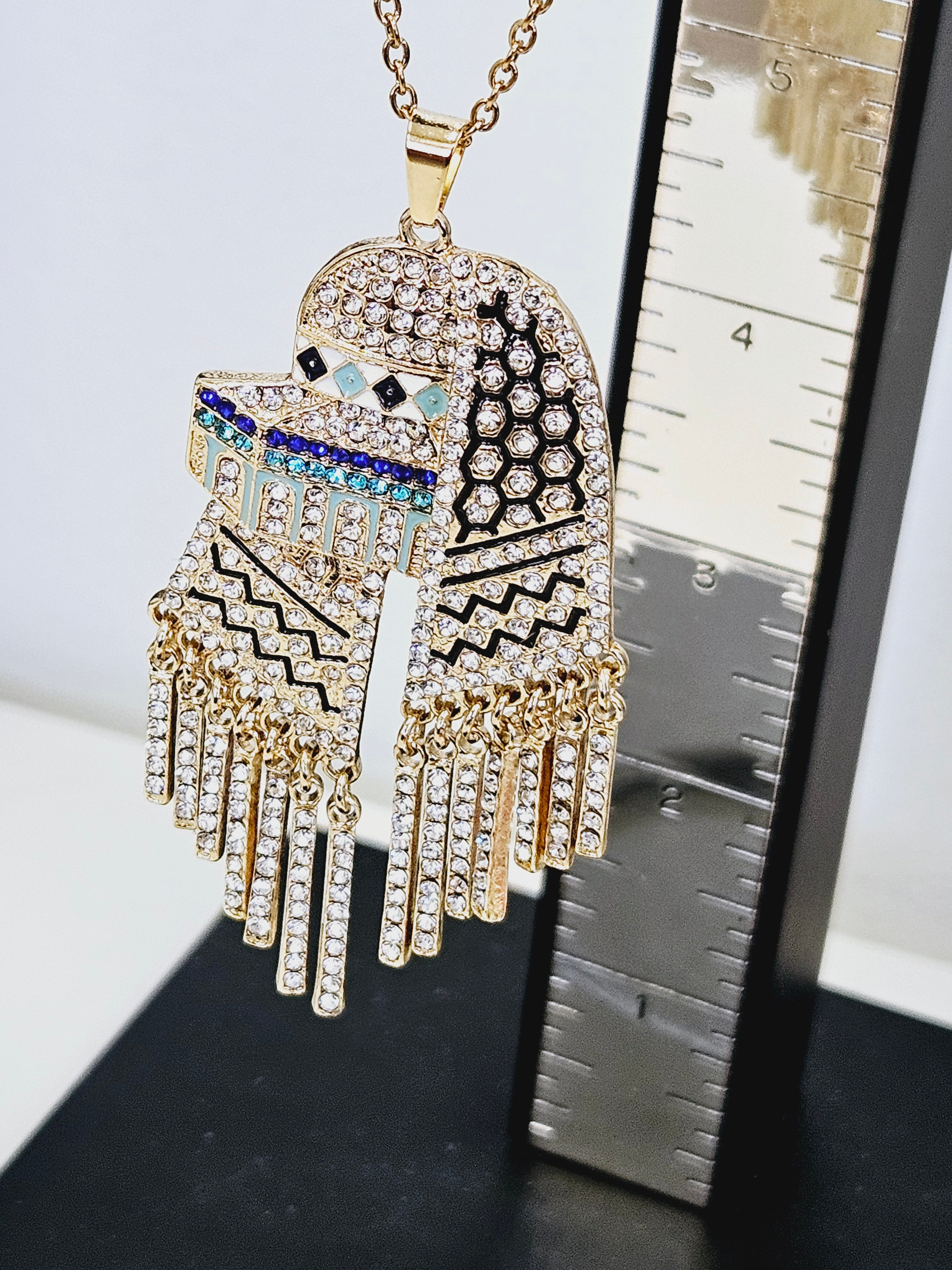 Aqsa Keffiyeh Necklace - Habibi Heritage