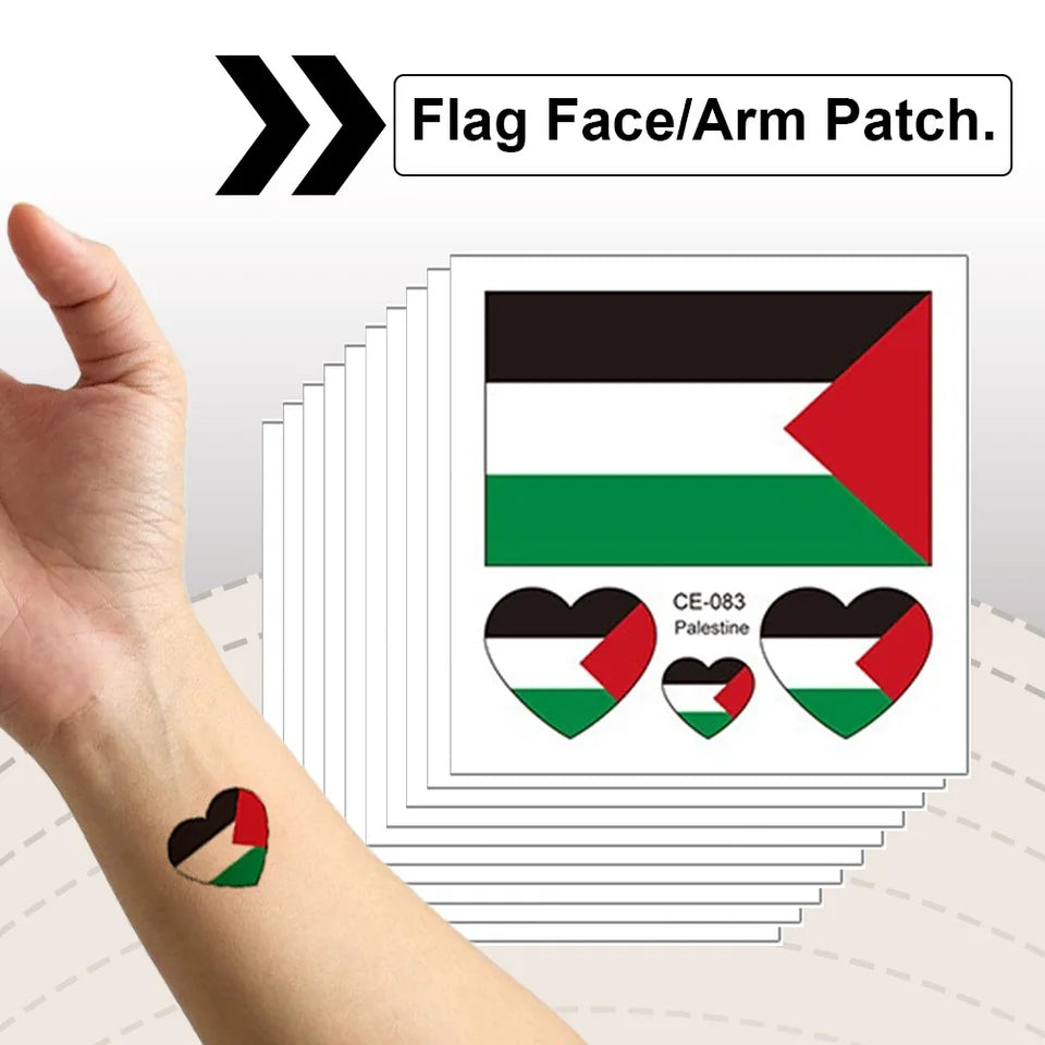 Palestine Temporary Tattoos - Habibi Heritage