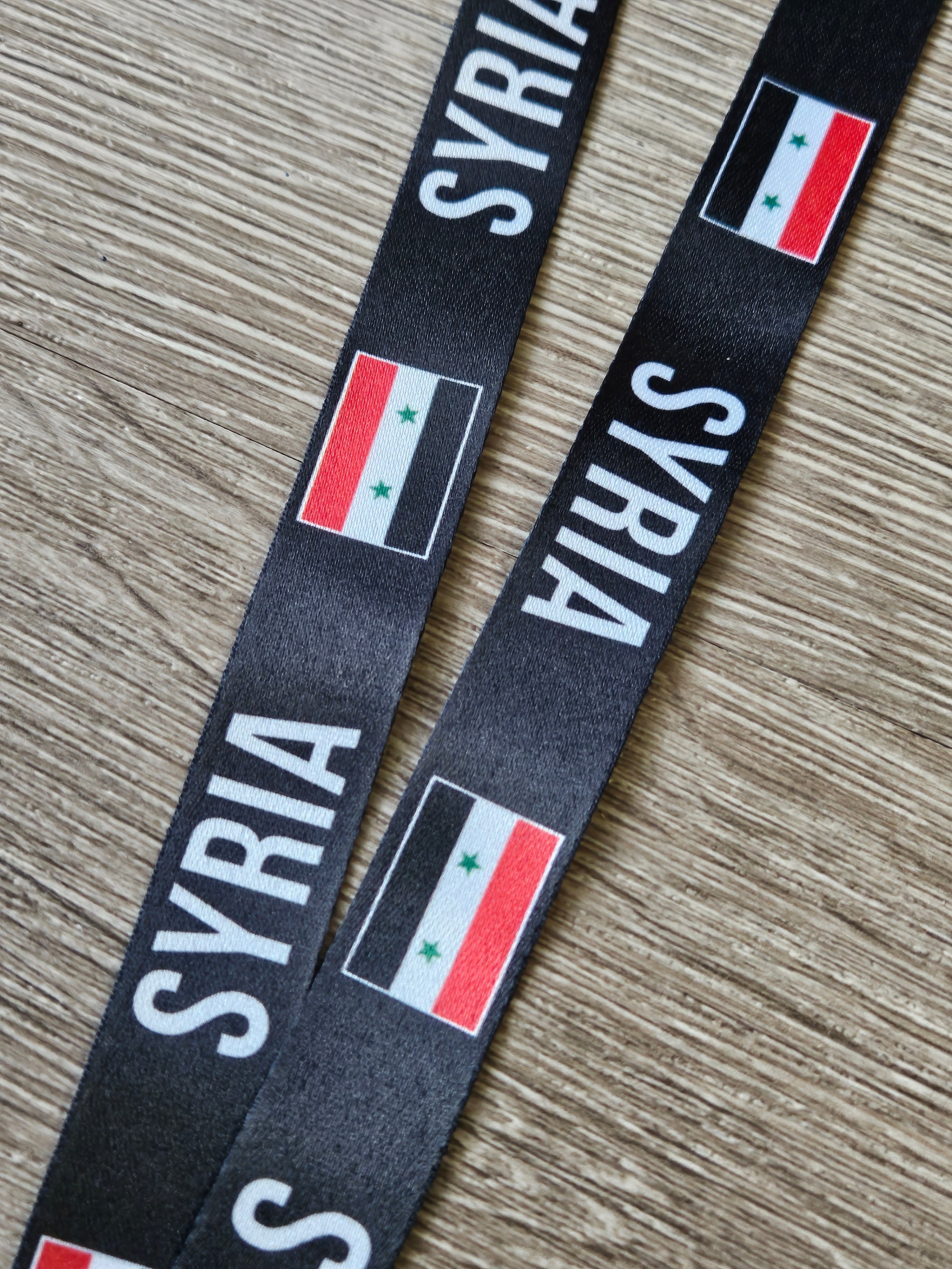Lanyard - Country Key Holder / Badge Holder / ID Holder - Habibi Heritage