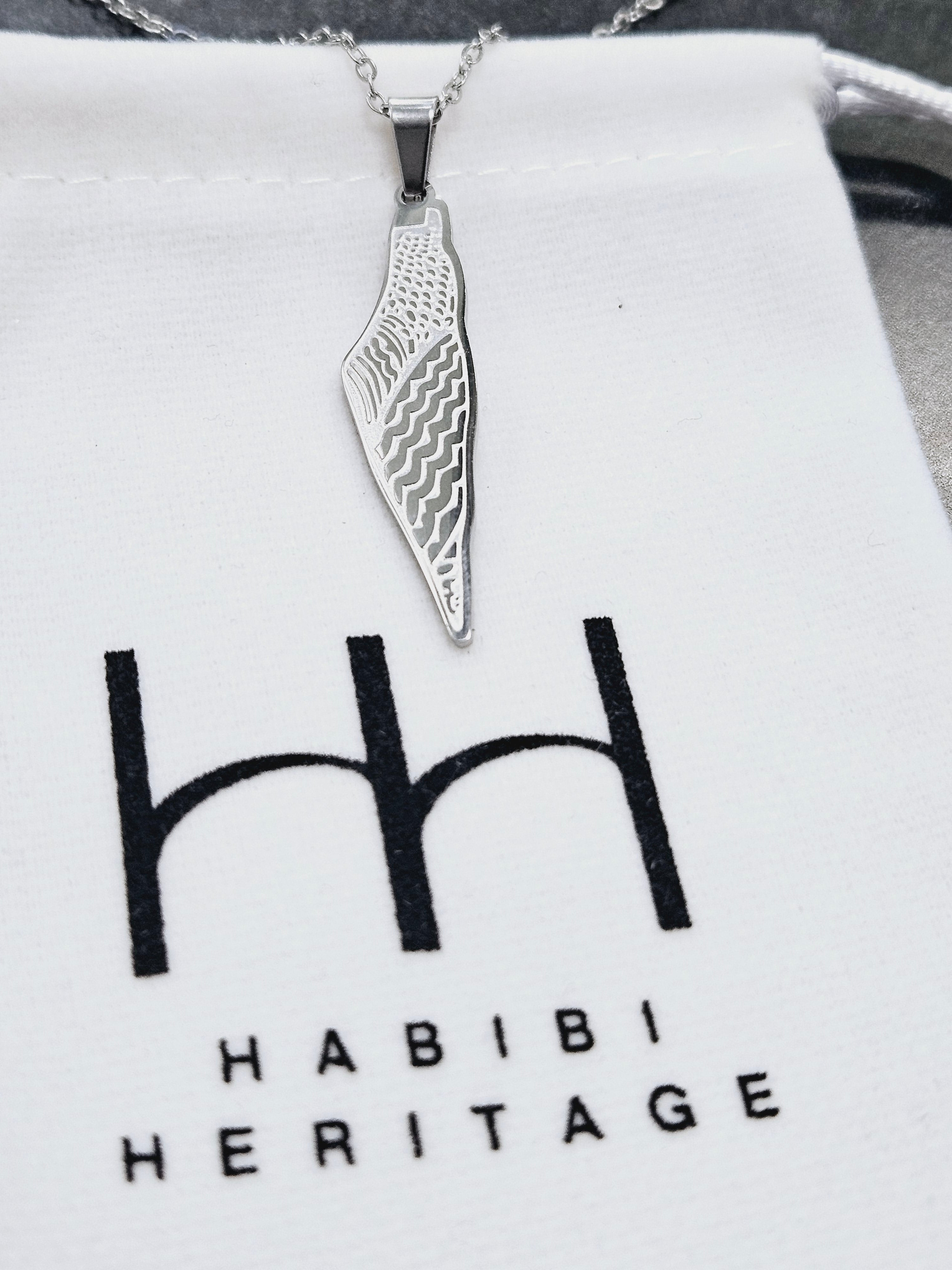 Palestine Keffiyeh Necklace - Habibi Heritage