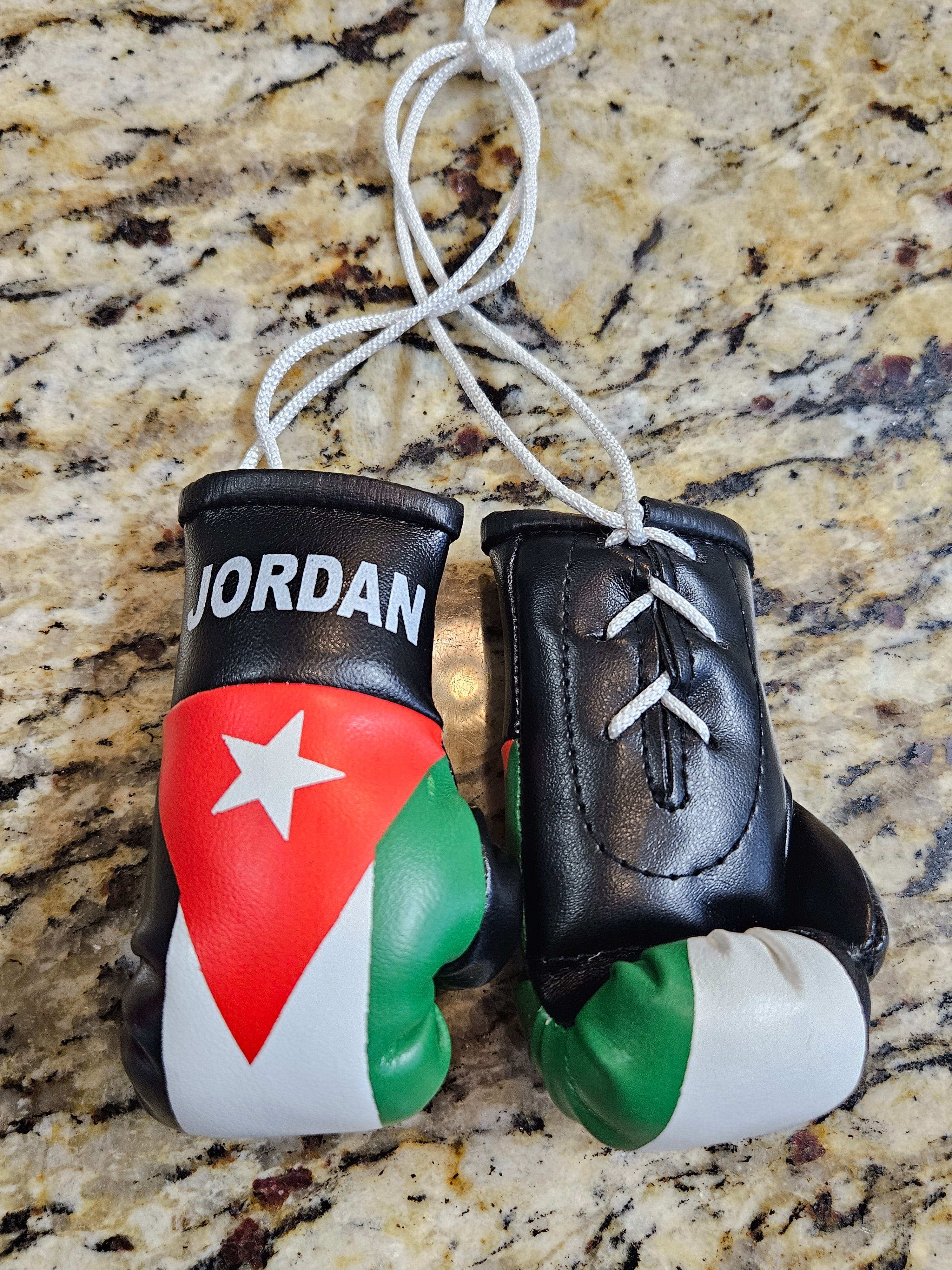 Country Flag Mini Boxing Gloves For Hanging - Habibi Heritage