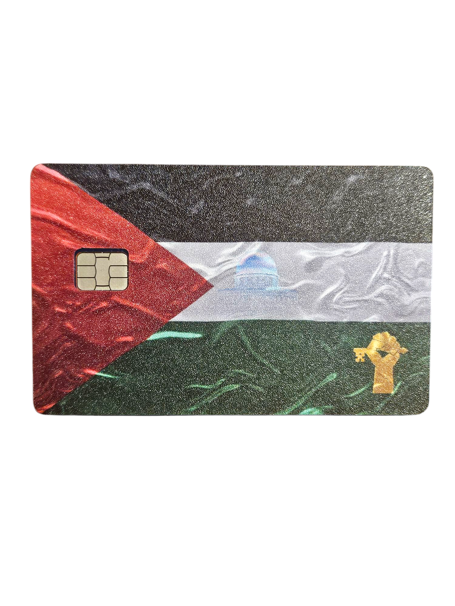 Palestine Credit Card Skin Palestinian keffiyeh Sticker for credit cards